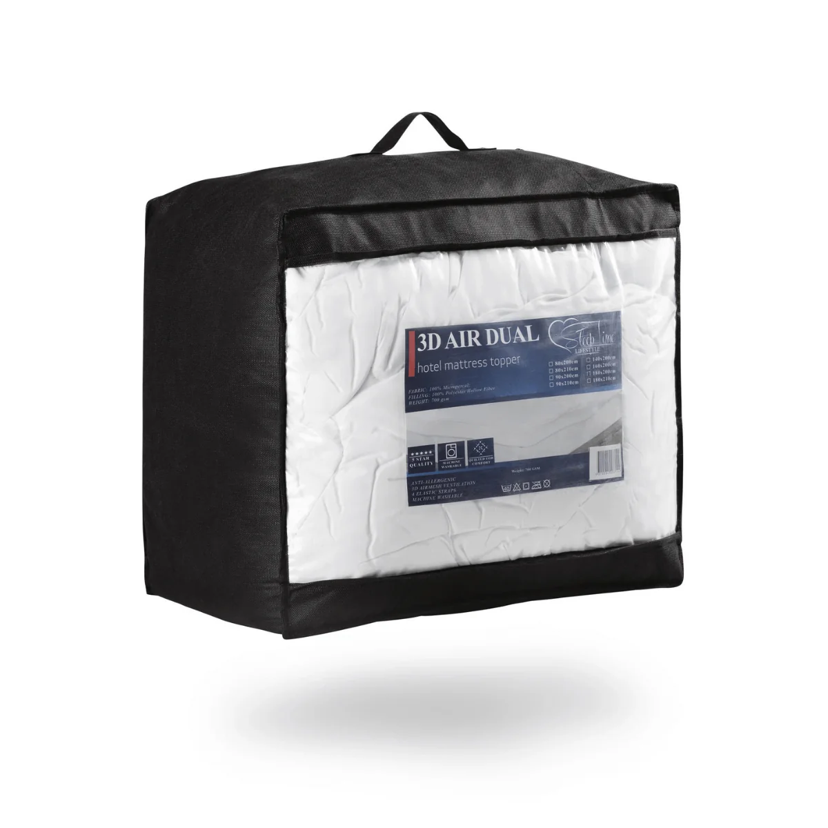 3D Air Hotel Matras Topper - Image 3