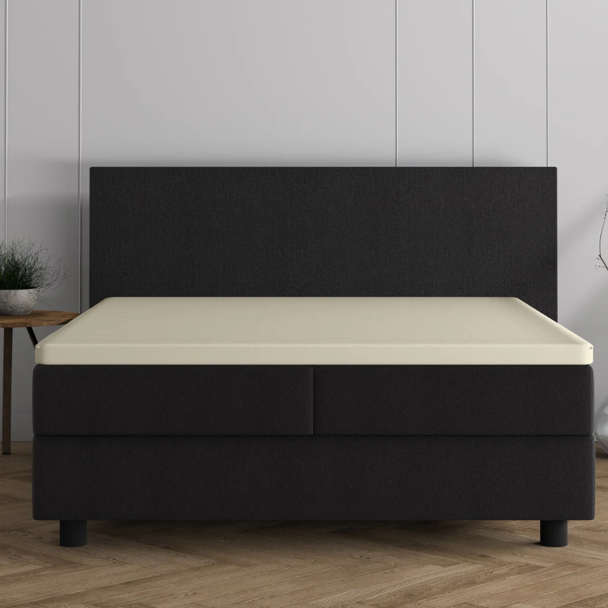 Double Jersey Topper Hoeslaken Creme - Image 2