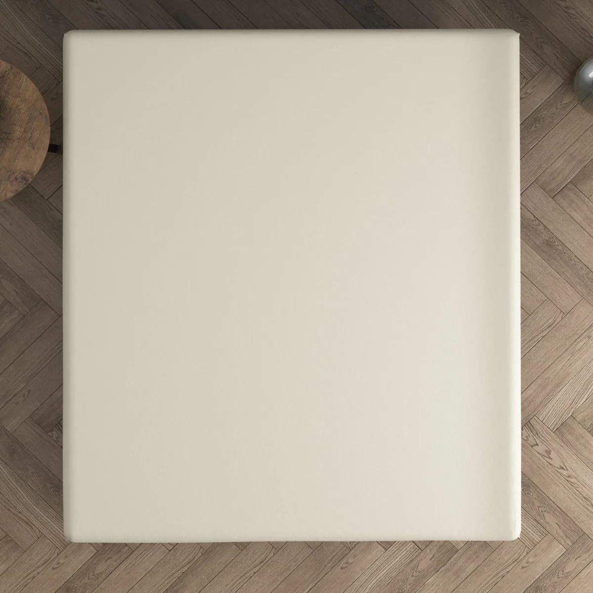Double Jersey Topper Hoeslaken Creme - Image 3