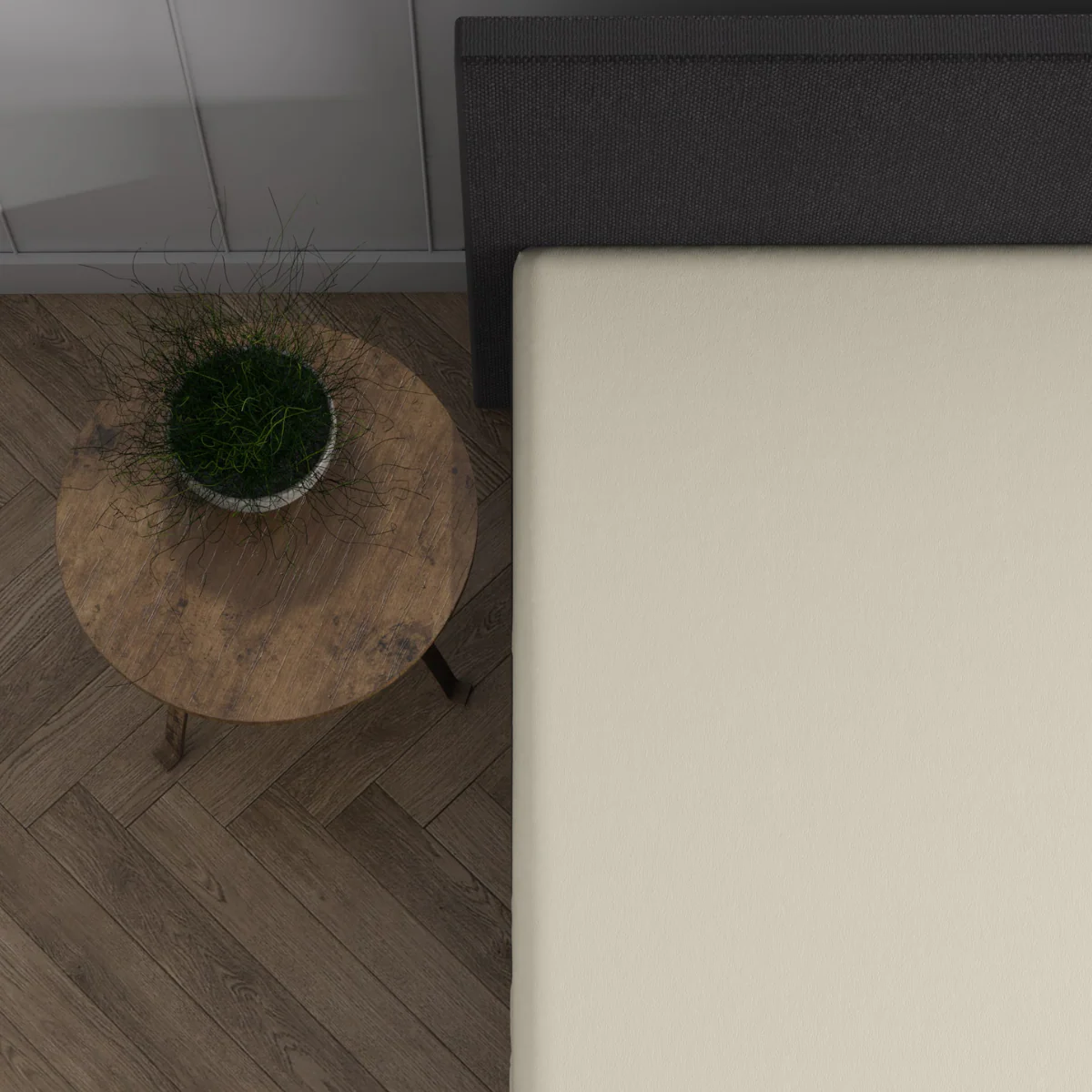 Double Jersey Topper Hoeslaken Creme - Image 4