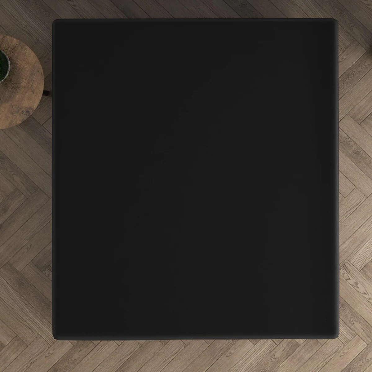 Double Jersey Topper Hoeslaken Zwart - Image 4