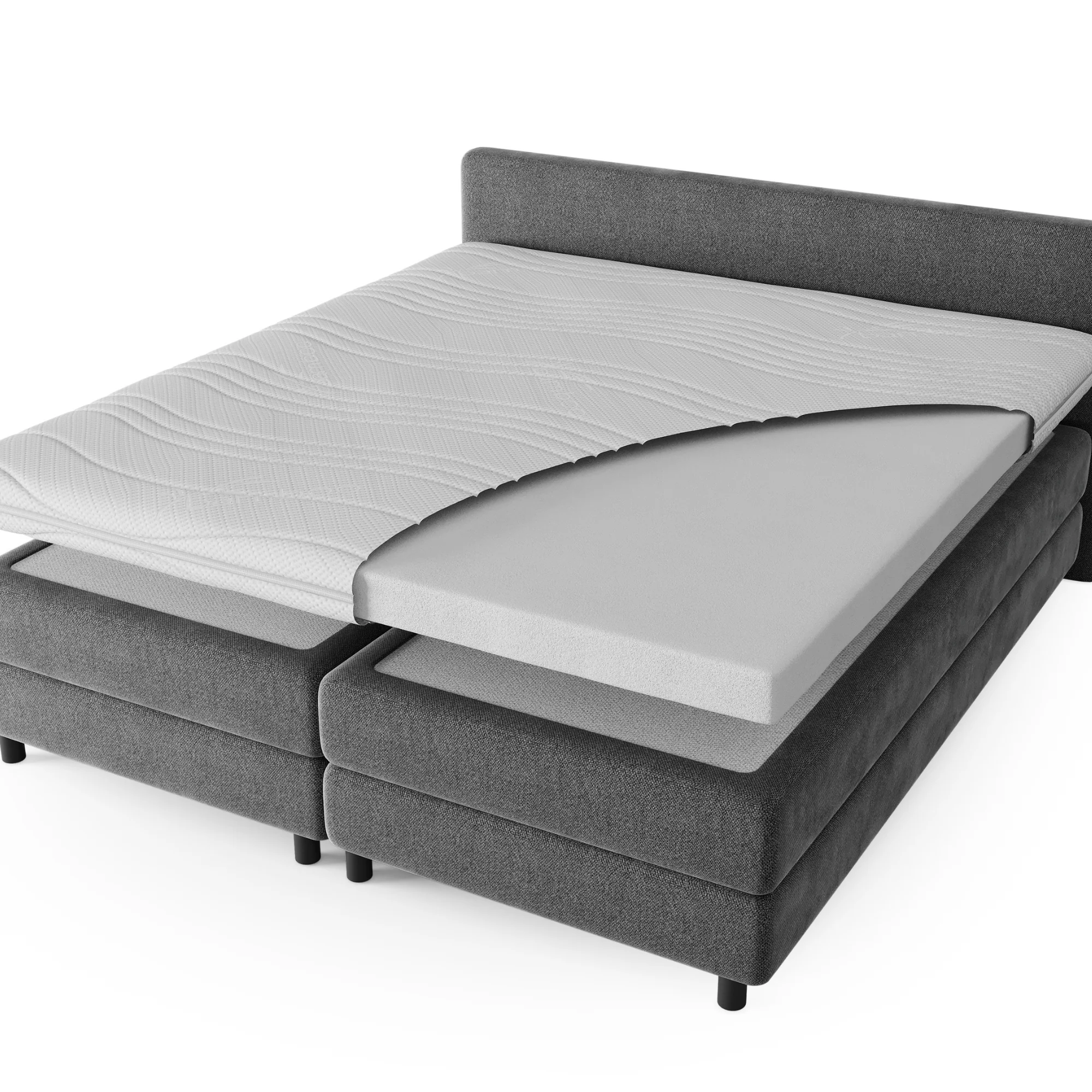 Topdekmatras - Comfortschuim Bamboe Tijk - Image 5