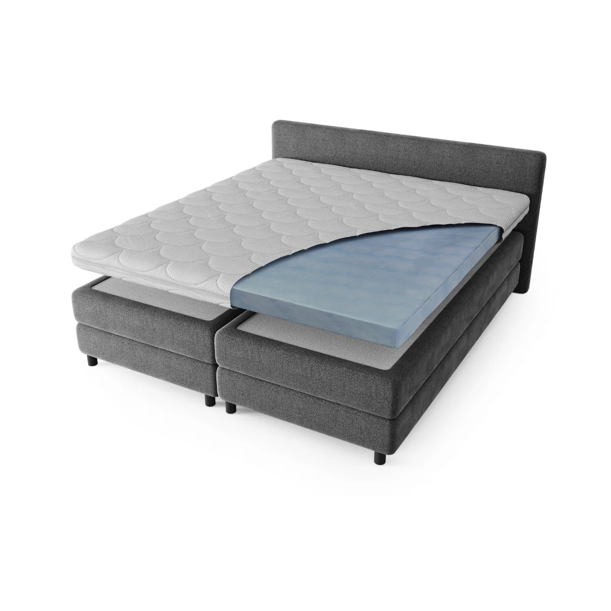 Topdekmatras - Hybrid Koudschuim Tencel Tijk - Image 5