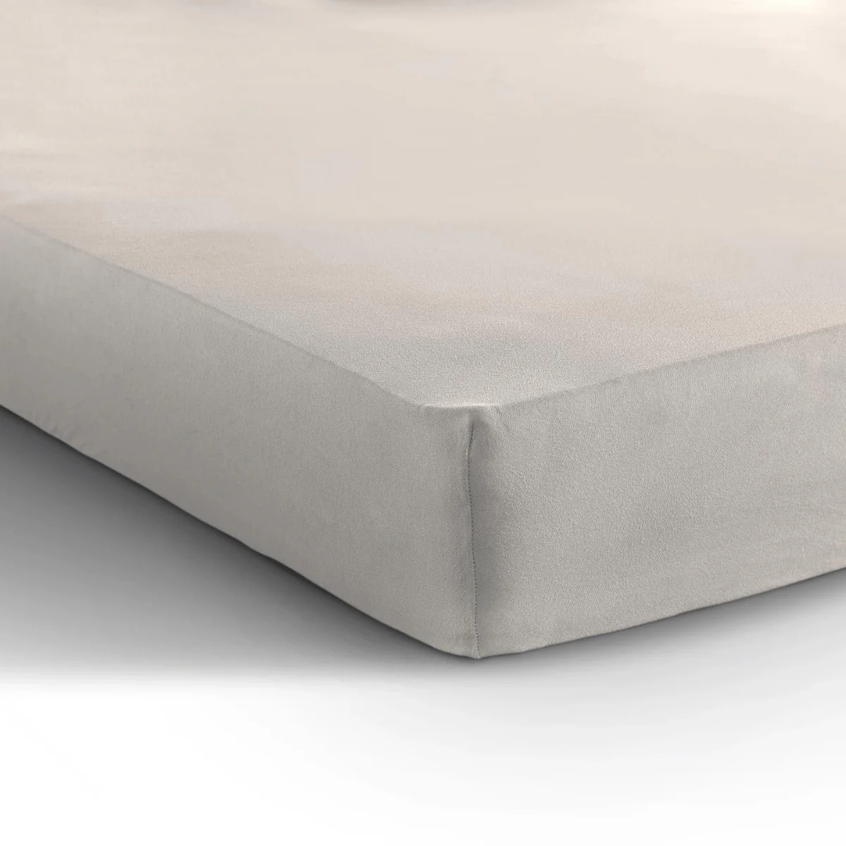 Hoeslaken Enkel Jersey Creme - Image 5