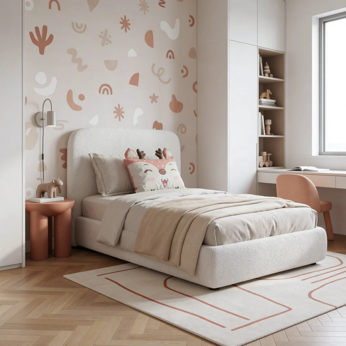 Hoofdkussen Kids Holley Hertje - Bruin/Beige - Image 5