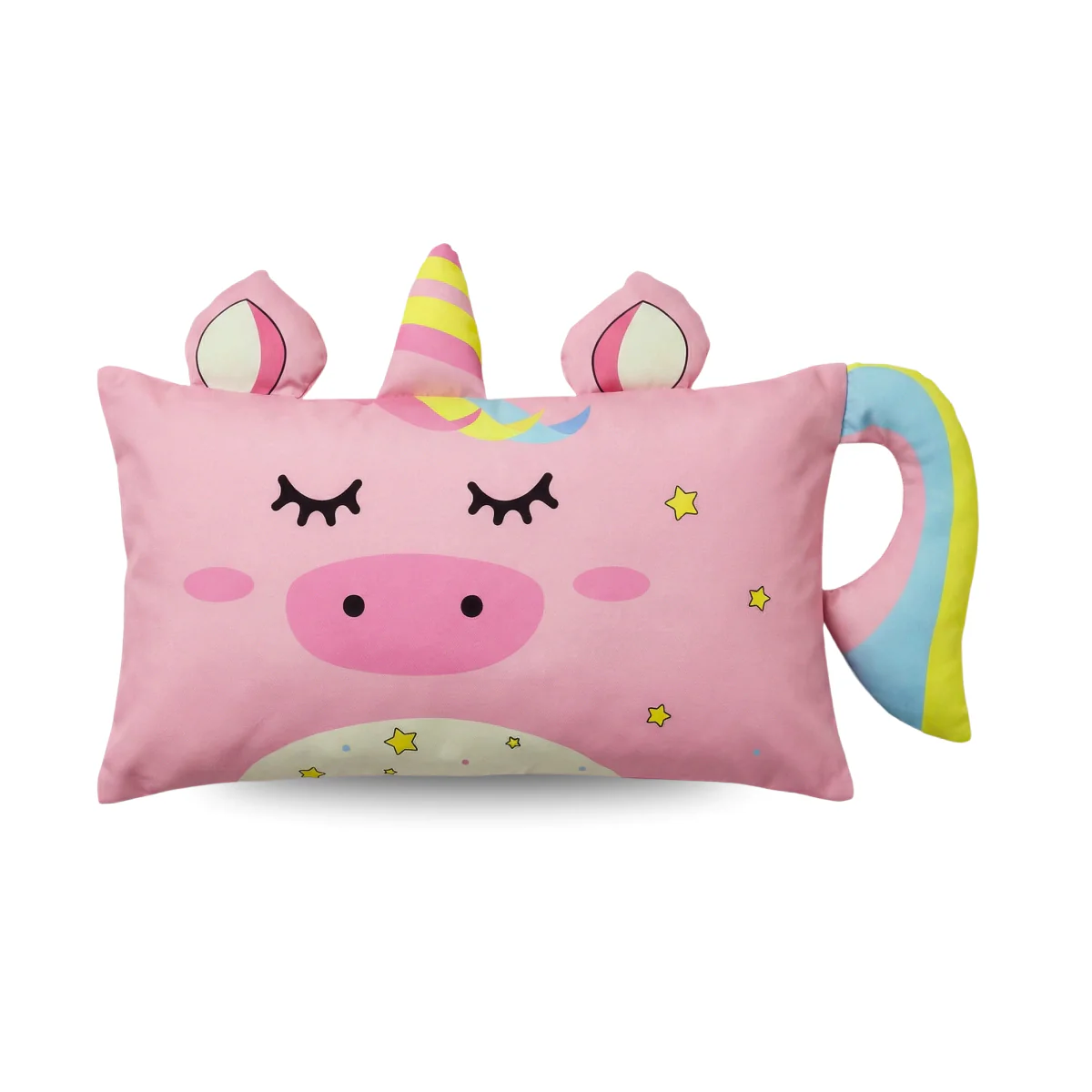 Hoofdkussen Kids Luna Eenhoorn - Roze