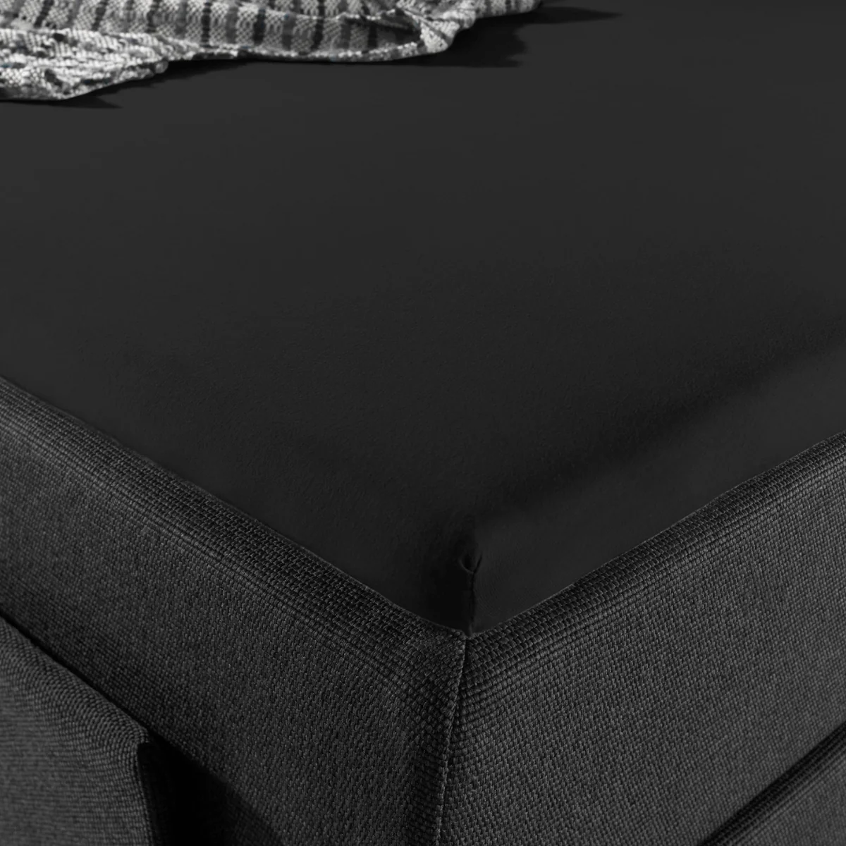 Jersey Topper Hoeslaken Zwart - Image 7