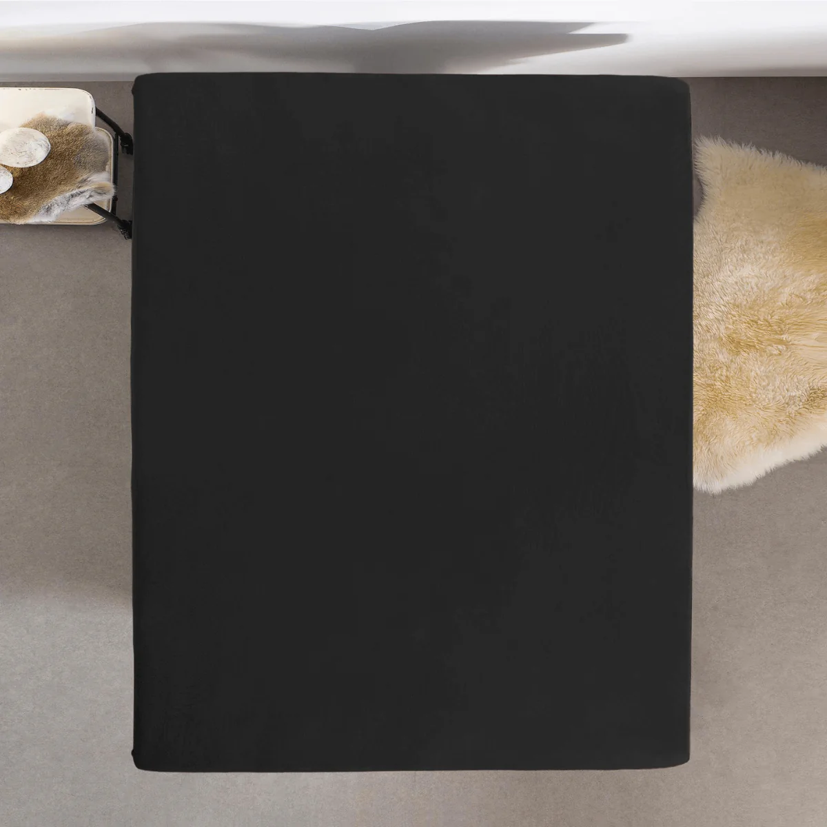 Jersey Topper Hoeslaken Zwart - Image 8