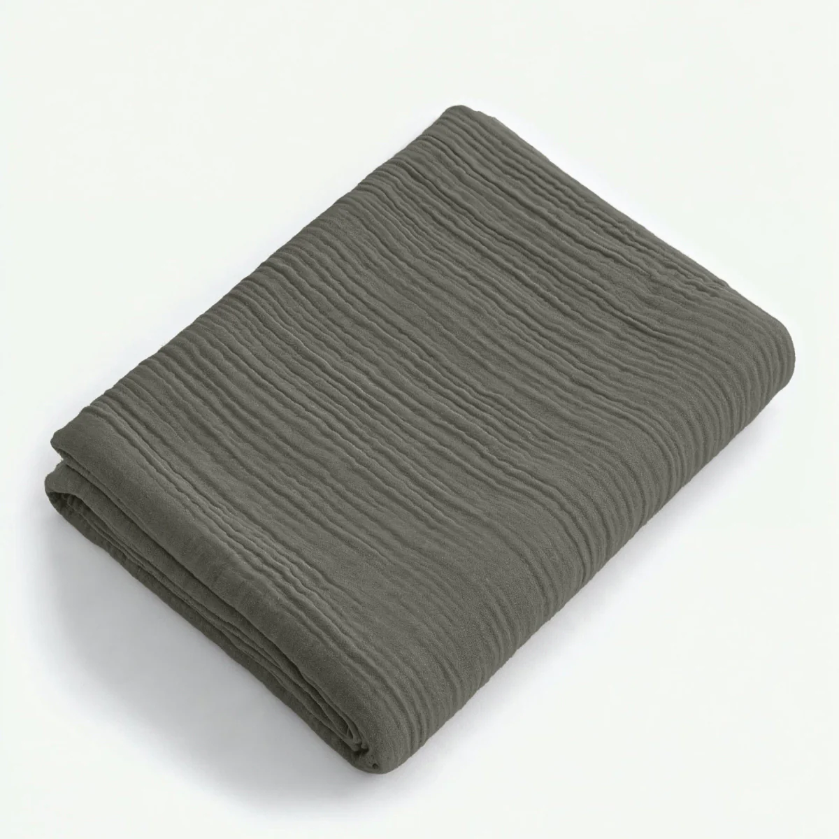 Mousseline Hoeslaken - Grey-Green - Image 6