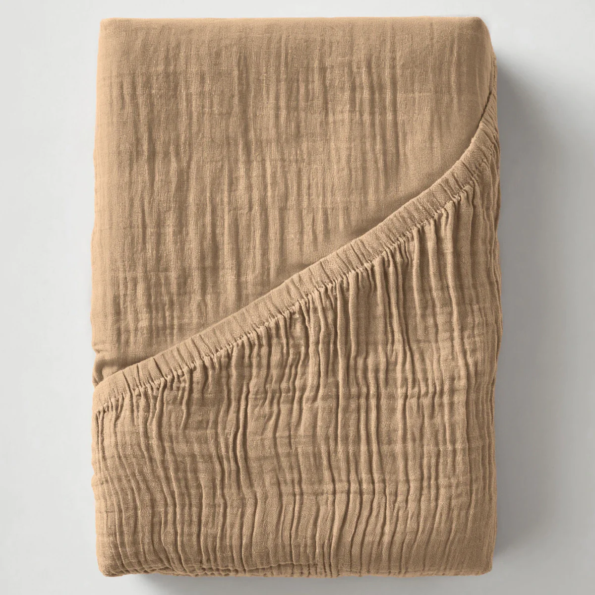 Mousseline Hoeslaken - Taupe - Image 3