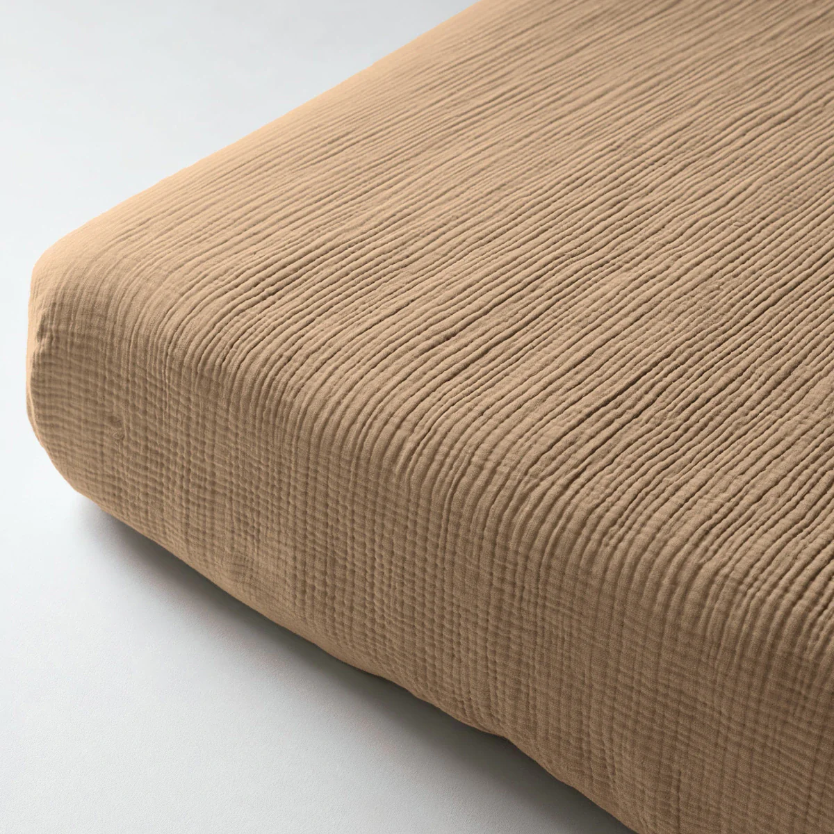 Mousseline Hoeslaken - Taupe - Image 4