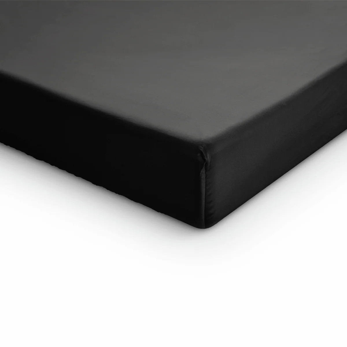 Primaviera Deluxe Topper Satijn Hoeslaken Zwart - Image 3