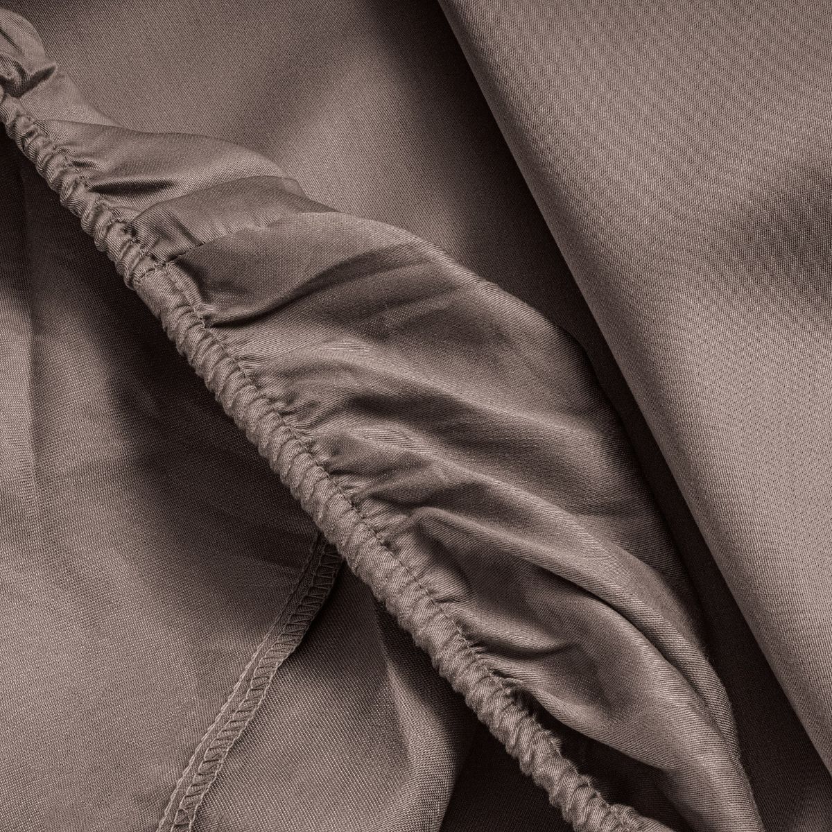 Primaviera Satijnen Deluxe Hoeslaken Taupe - Image 4