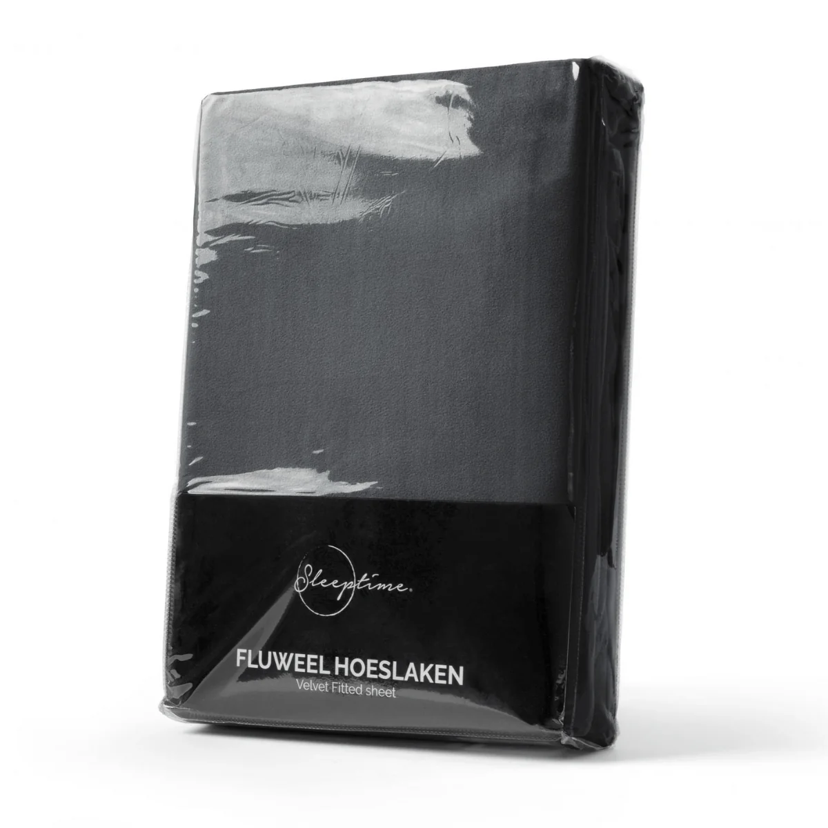 Velvet Hoeslaken Anthracite - Image 3