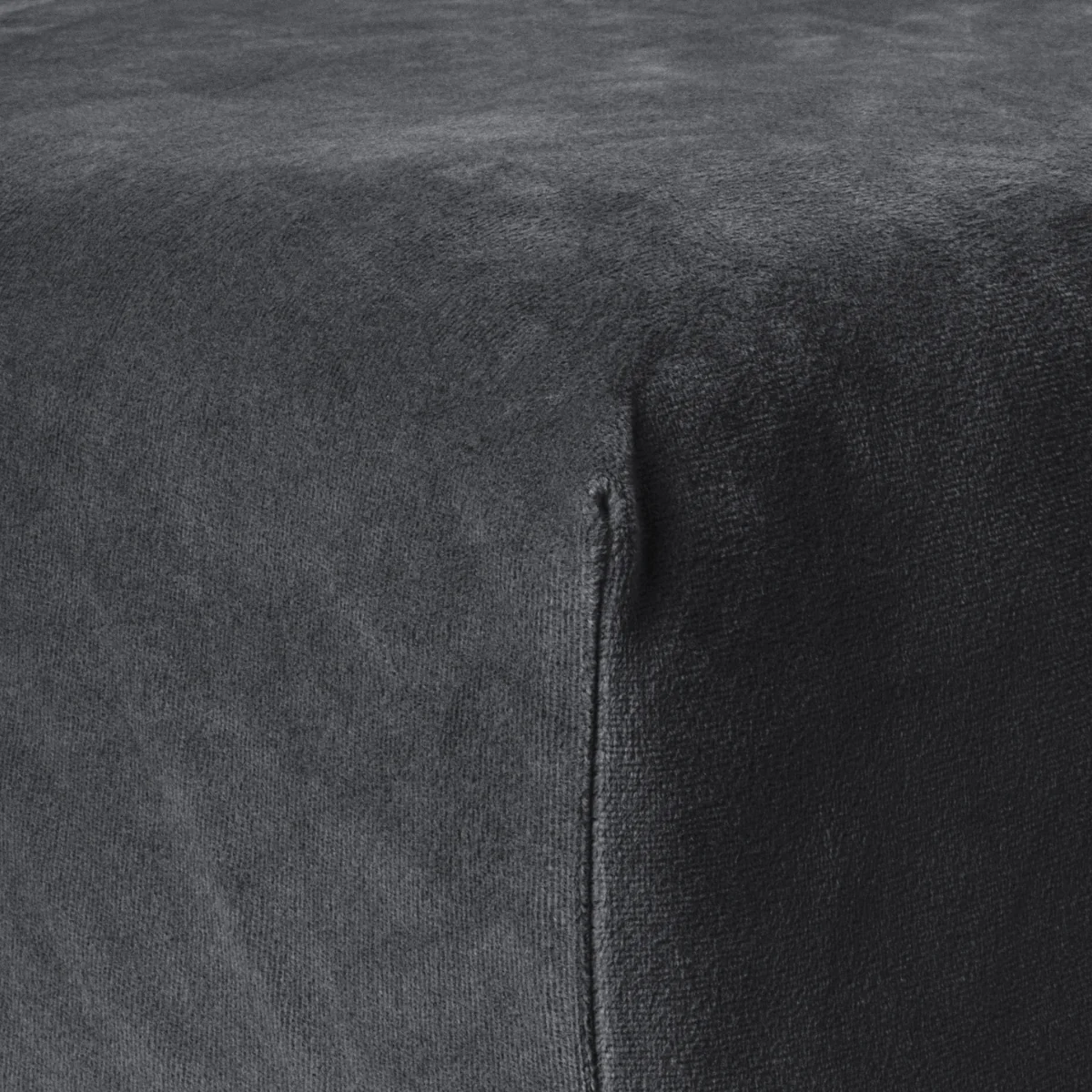 Velvet Hoeslaken Anthracite - Image 4