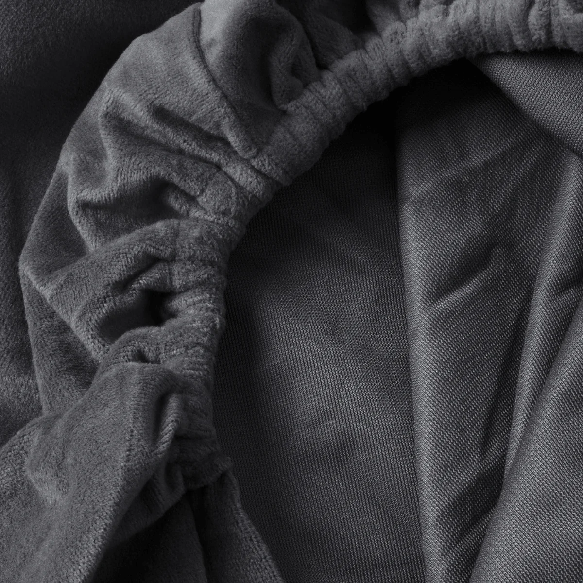 Velvet Hoeslaken Anthracite - Image 7