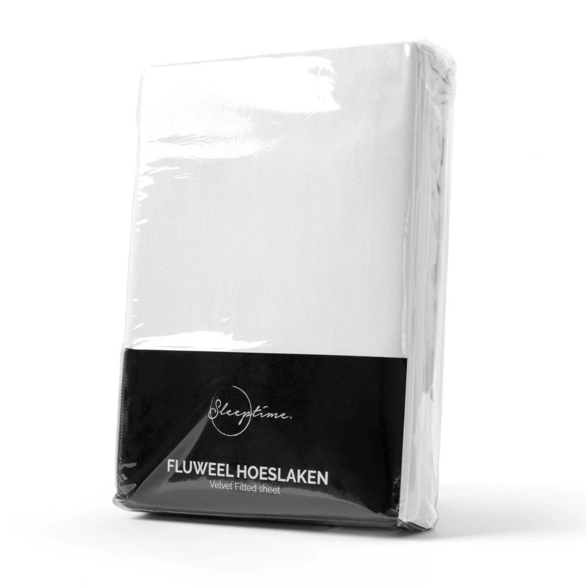 Velvet Hoeslaken Wit - Image 3