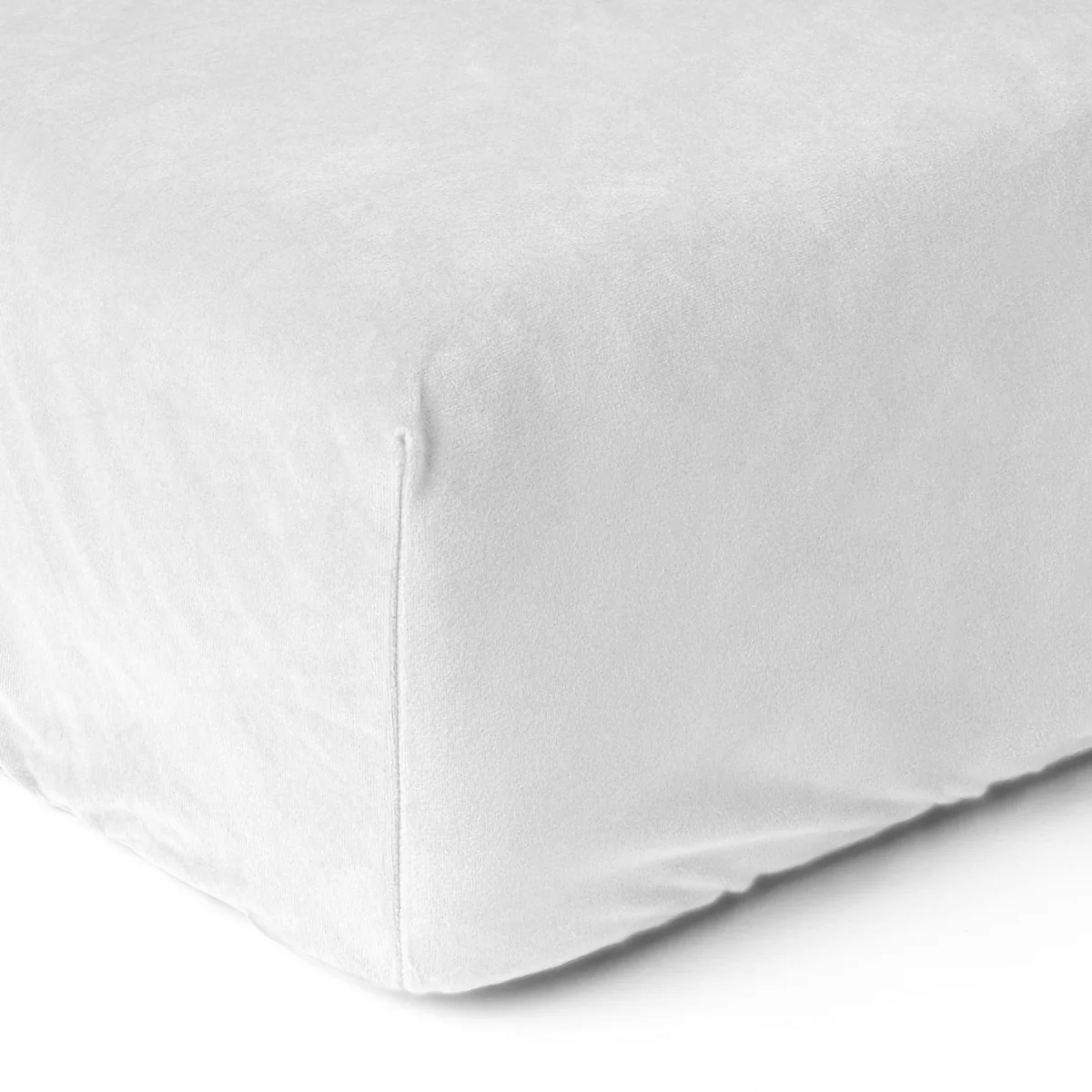 Velvet Hoeslaken Wit - Image 4