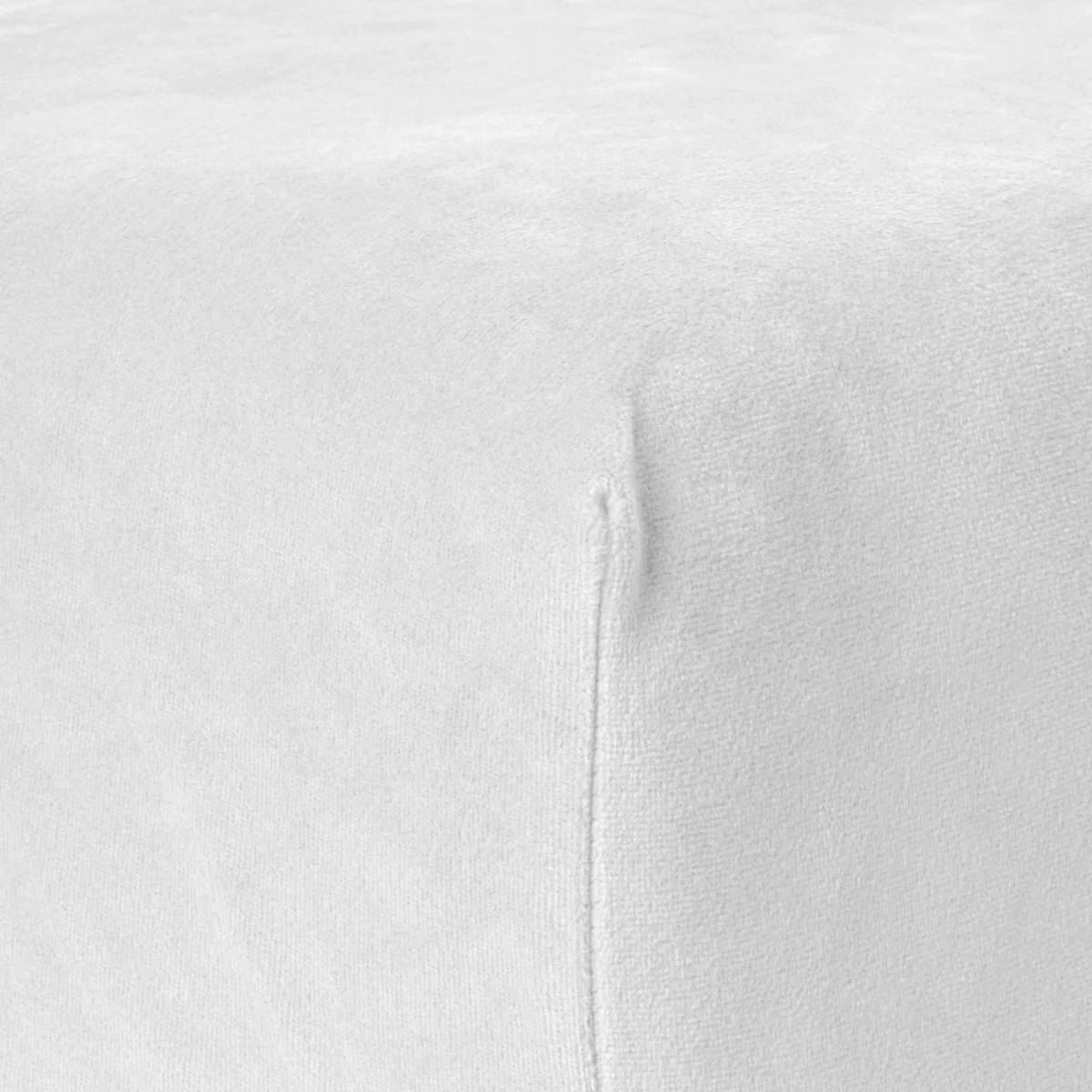 Velvet Hoeslaken Wit - Image 5