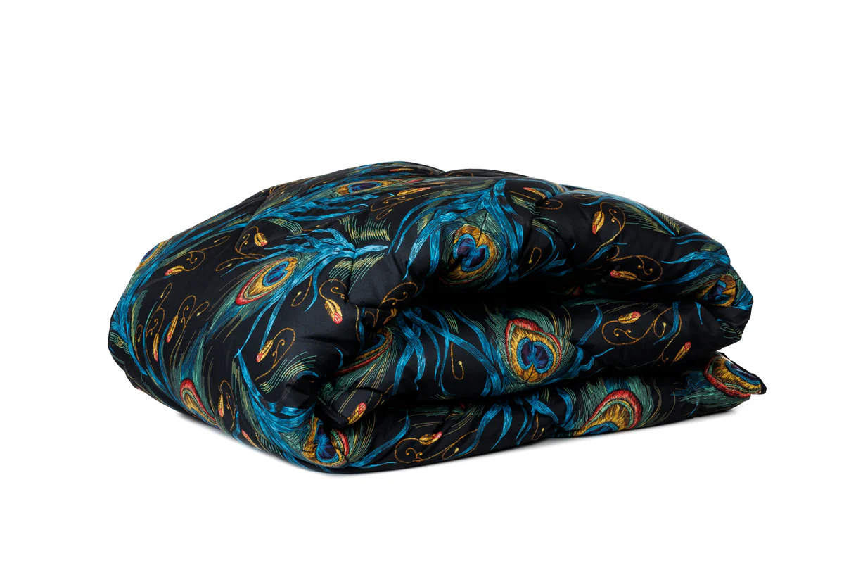 Zelesta Wonderbed 4 Seasons Double - Peacock Feathers - Image 10