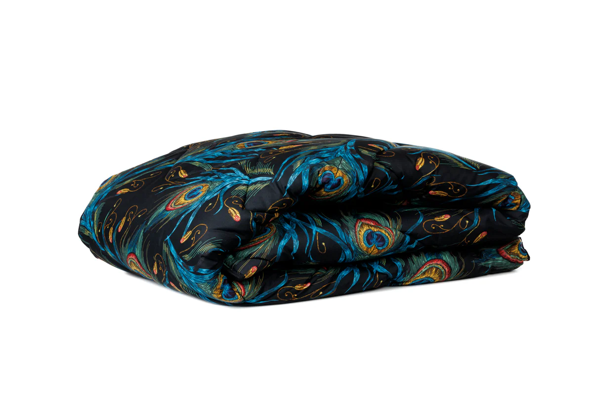 Zelesta Wonderbed 4 Seasons Double - Peacock Feathers - Image 11