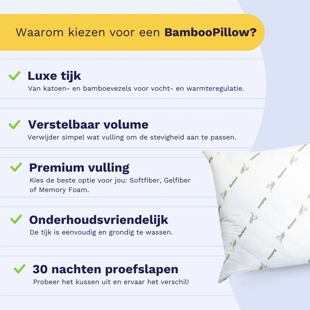 Zelesta BambooPillow 60x70cm - Image 2