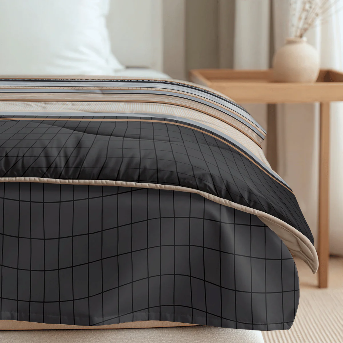 Zelesta Comfort Design Dekbed - Blue Stripes - Image 3