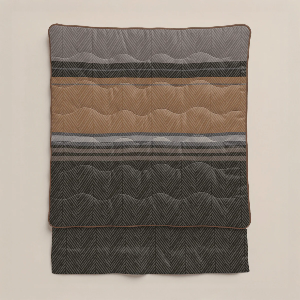 Zelesta Comfort Design Dekbed - Brown Stripes - Image 11