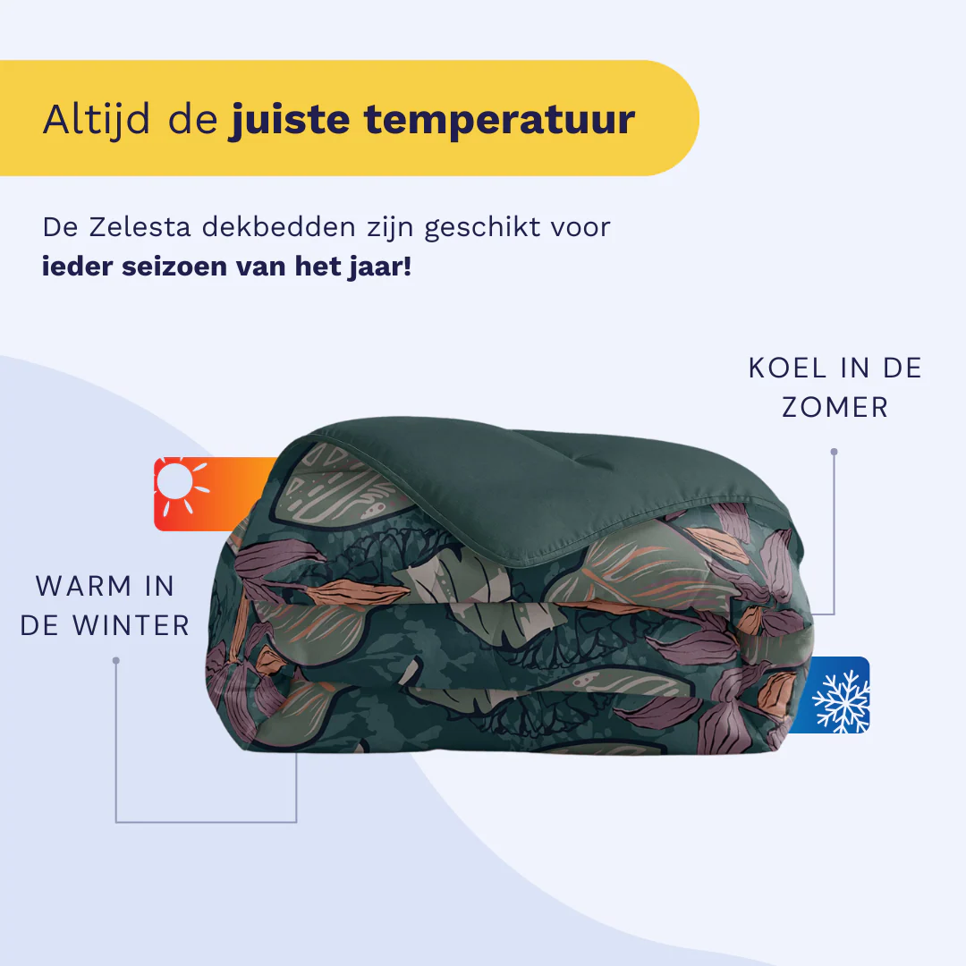 Zelesta Comfort Design Dekbed - Flower power - Image 4