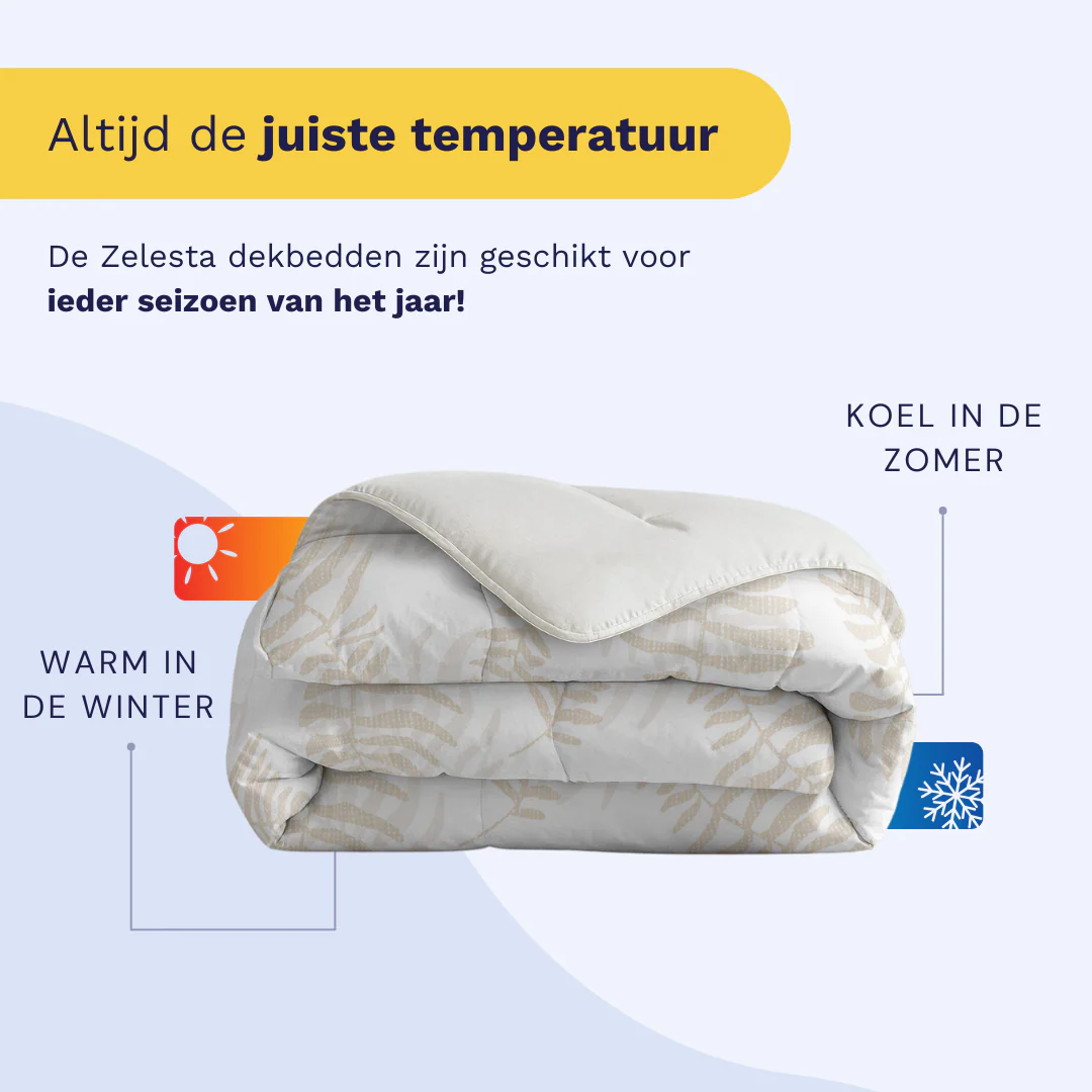 Zelesta Comfort Design Dekbed - Oak Leaves - Image 4