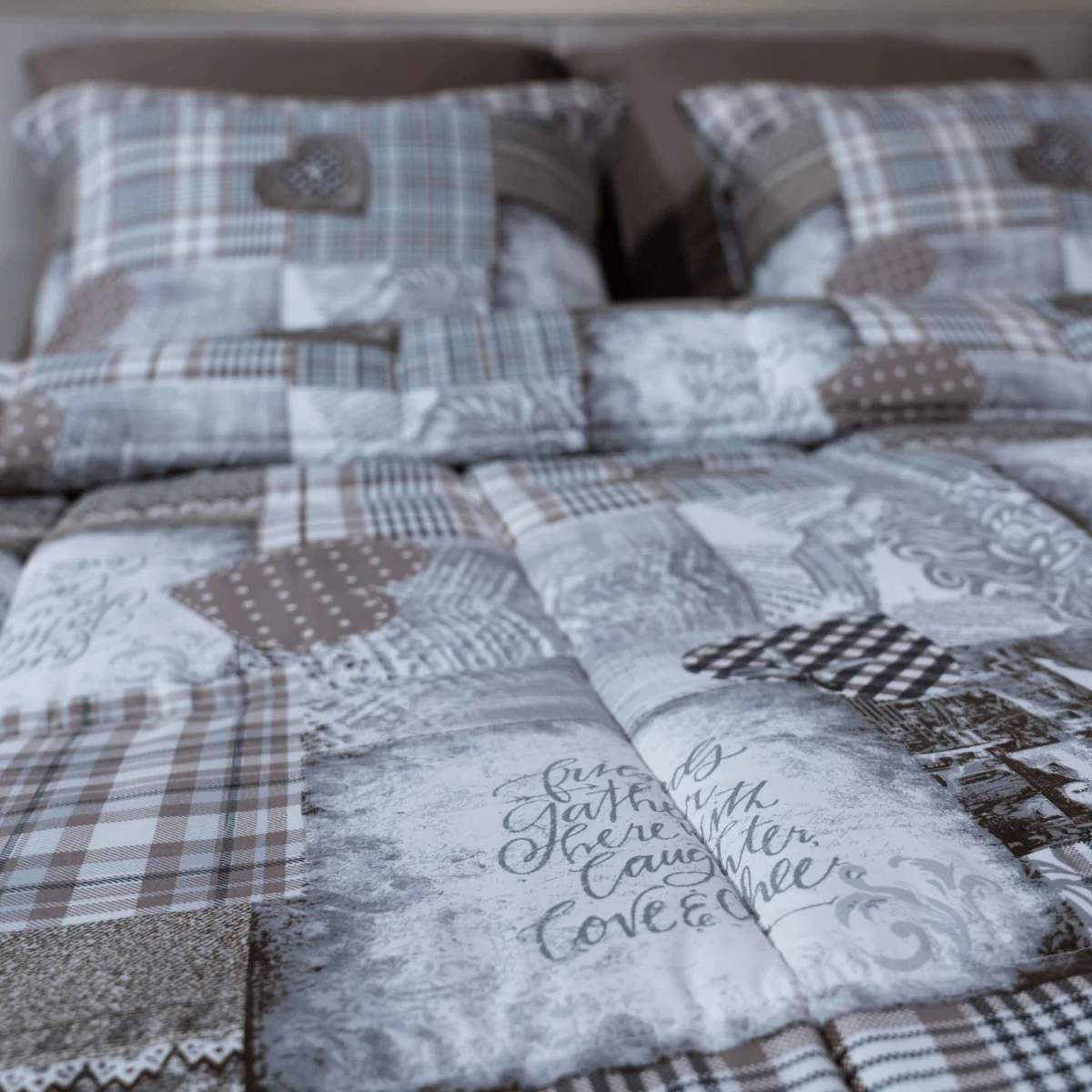 Zelesta Comfort Design Dekbed - Patchwork Hearts - Image 11