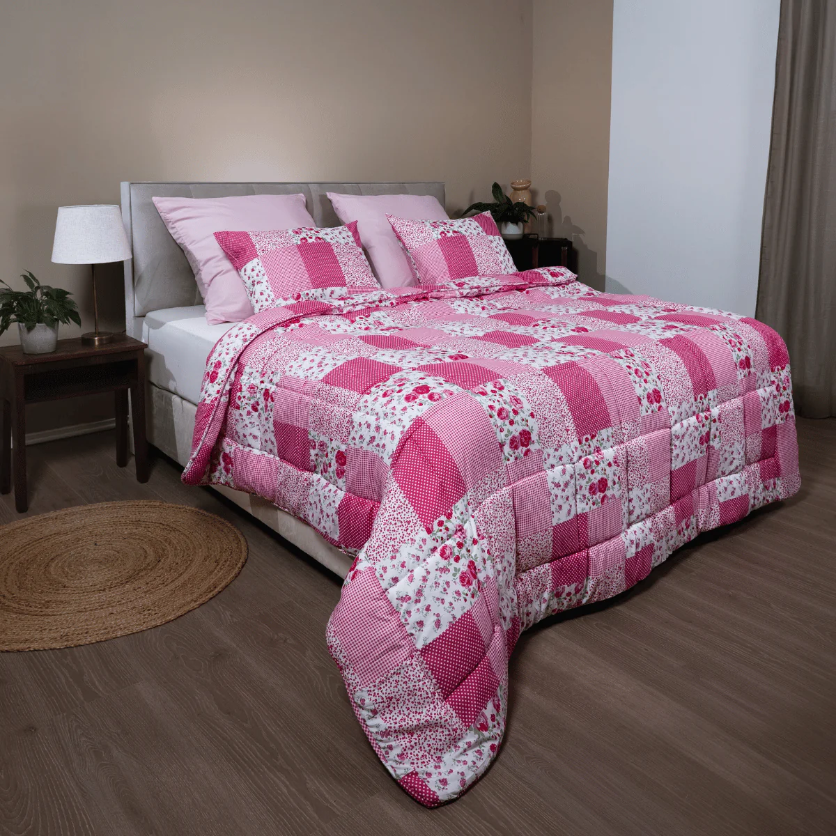 Zelesta Comfort Design Dekbed - Patchwork Pink - Image 3
