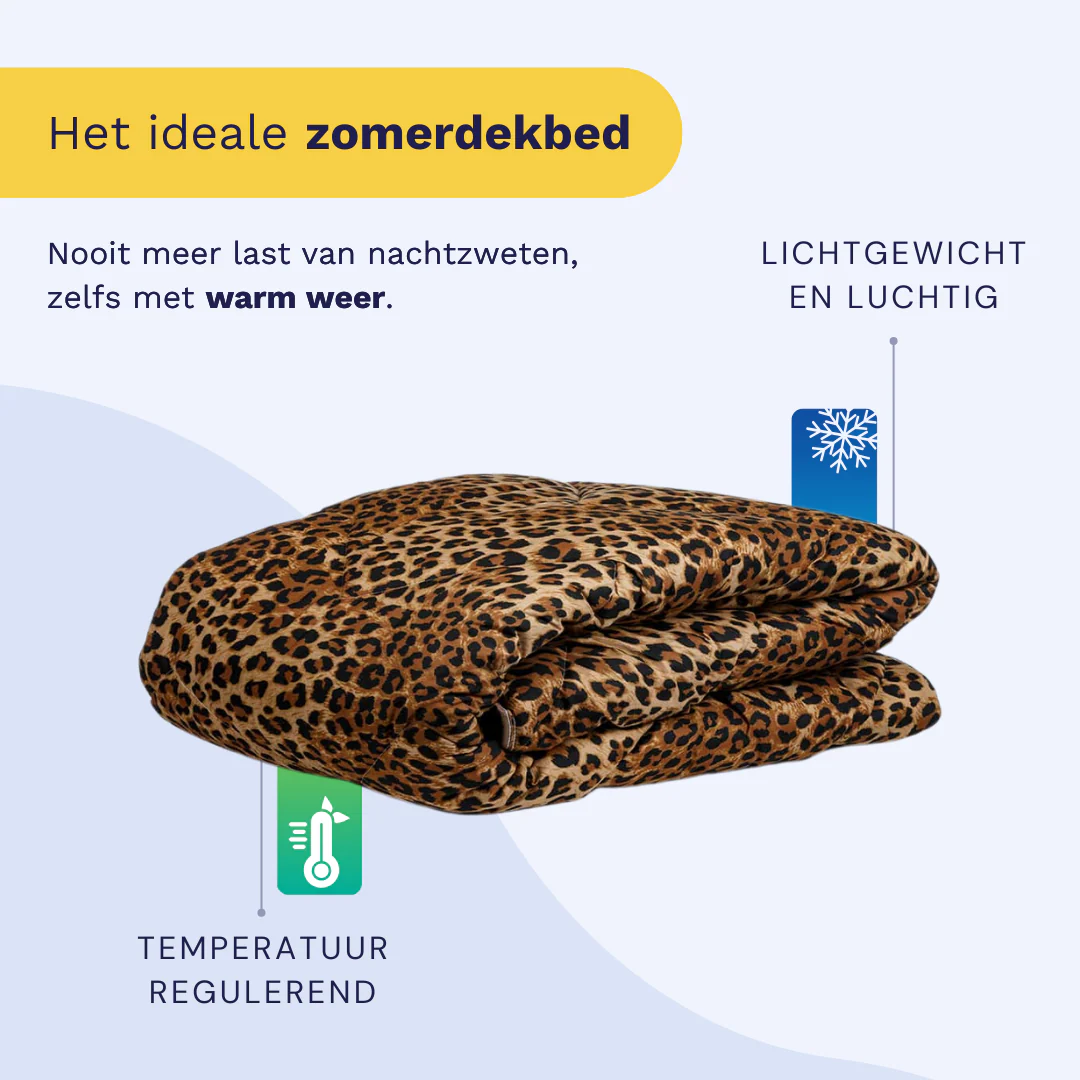 Zelesta Comfort Design Zomerdekbed - Jaguar Skin - Image 4
