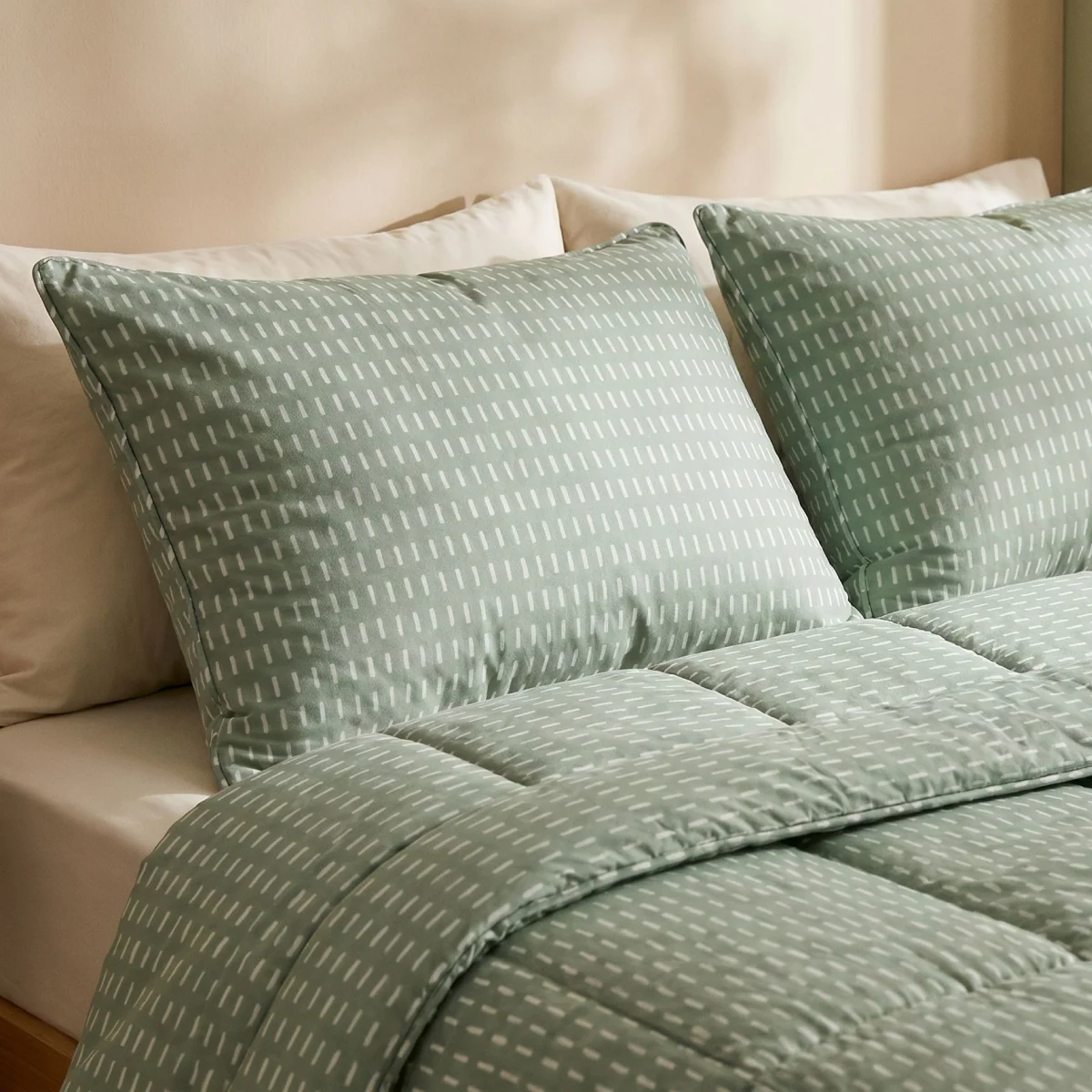 Zelesta Comfort Design Zomerdekbed - Olive Stitches - Image 7
