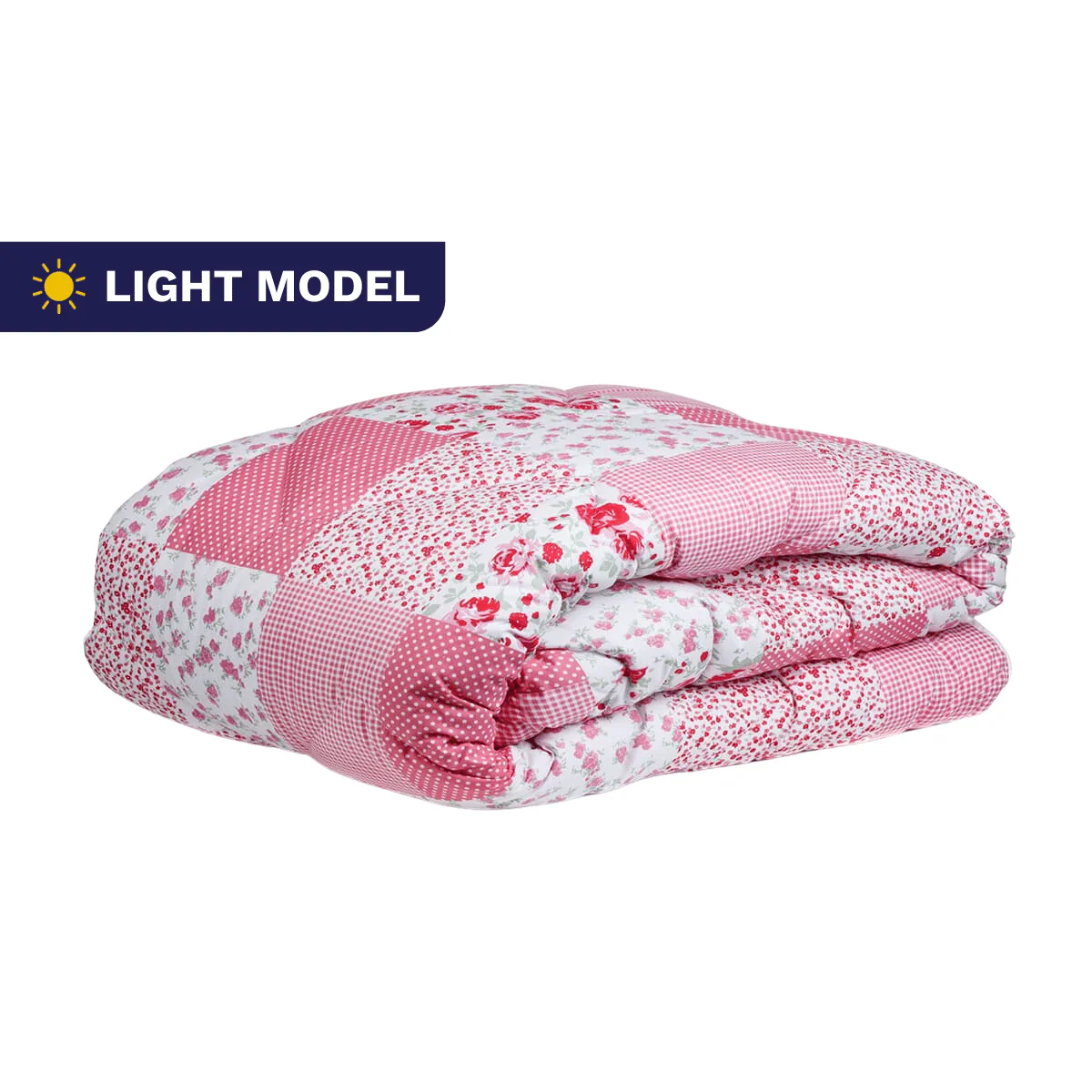 Zelesta Comfort Design Zomerdekbed - Patchwork Pink