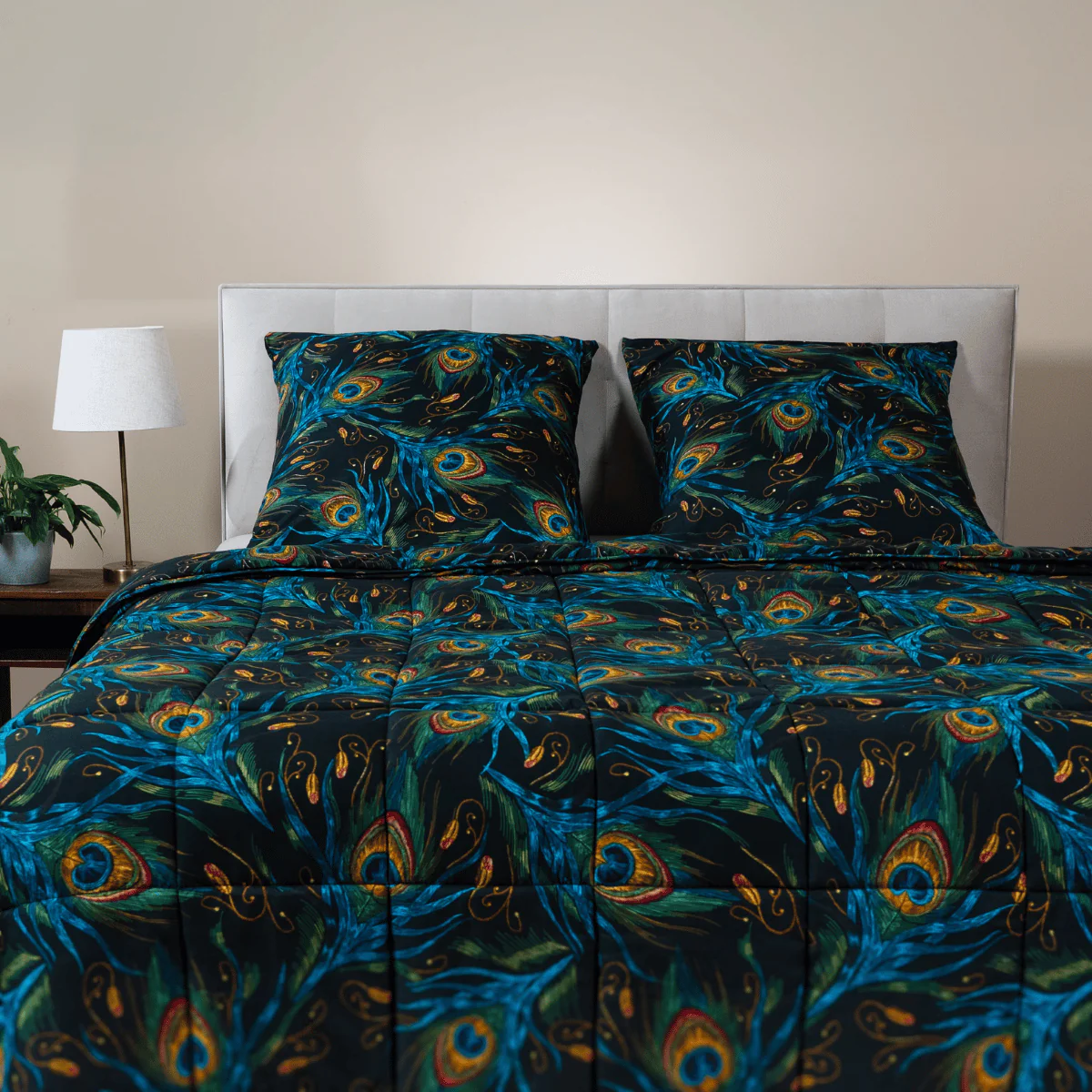 Zelesta Comfort Design Zomerdekbed - Peacock Feathers - Image 2