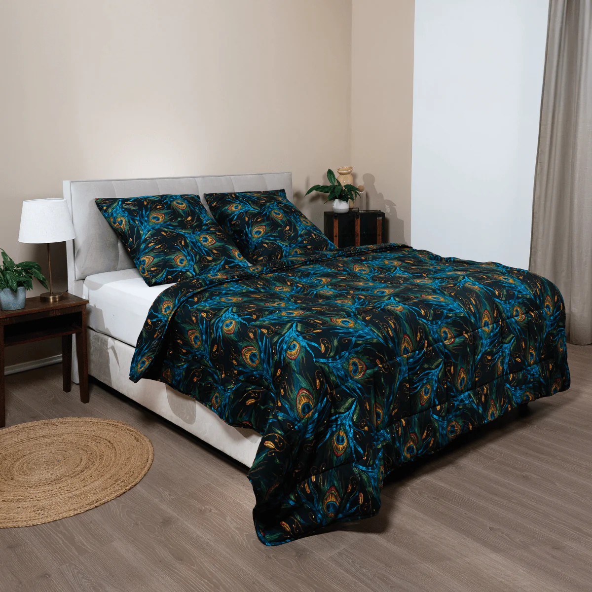 Zelesta Comfort Design Zomerdekbed - Peacock Feathers - Image 3