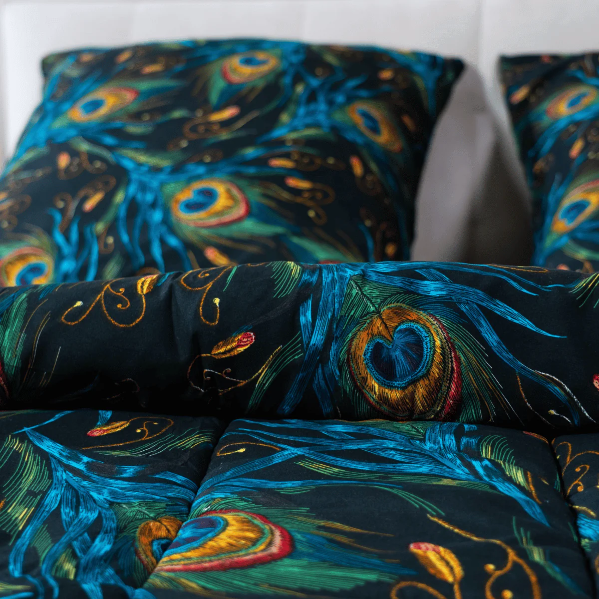 Zelesta Comfort Design Zomerdekbed - Peacock Feathers - Image 9