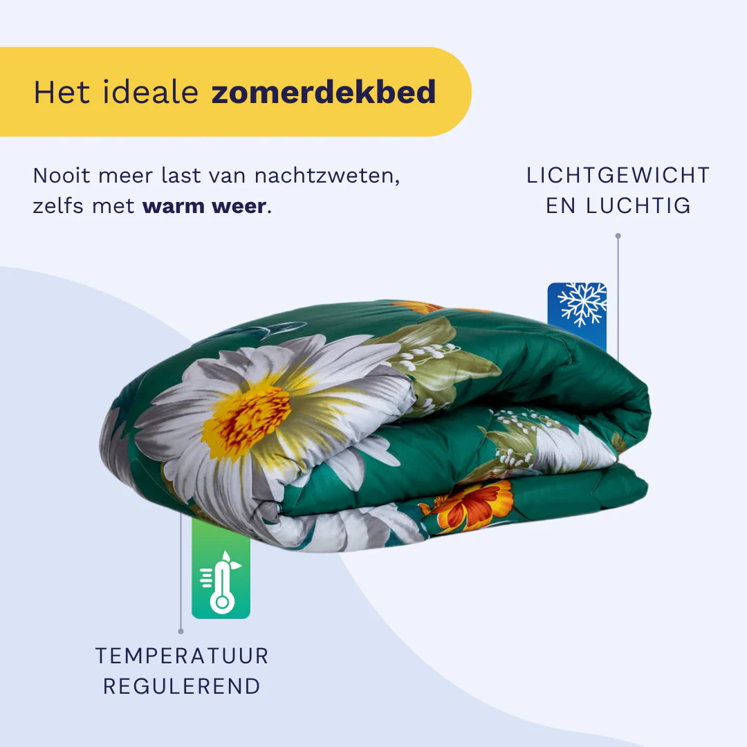 Zelesta Comfort Design Zomerdekbed - Spring Flowers - Image 4