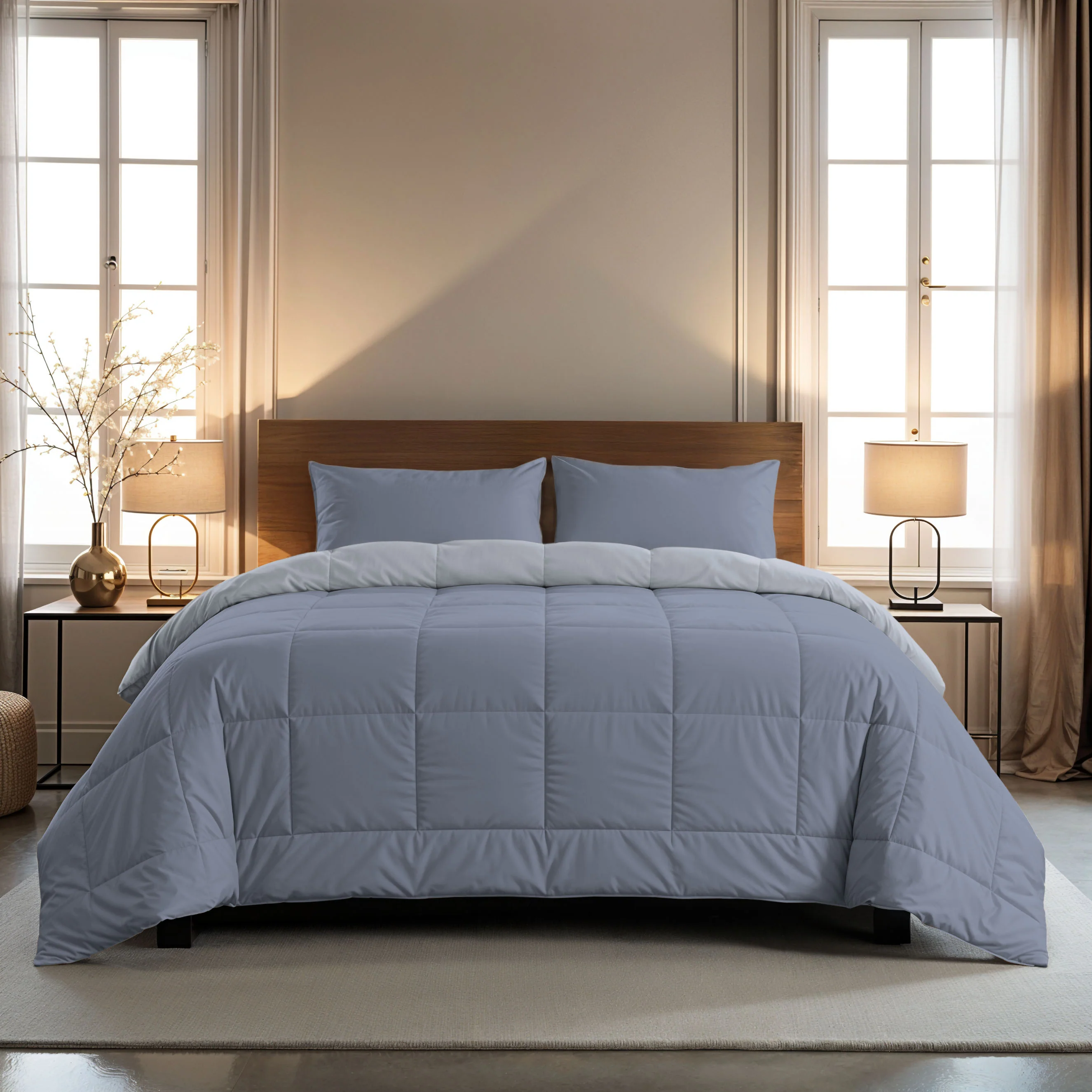 Zelesta Comfort Duo Kussensloop - Ijsblauw - Image 2