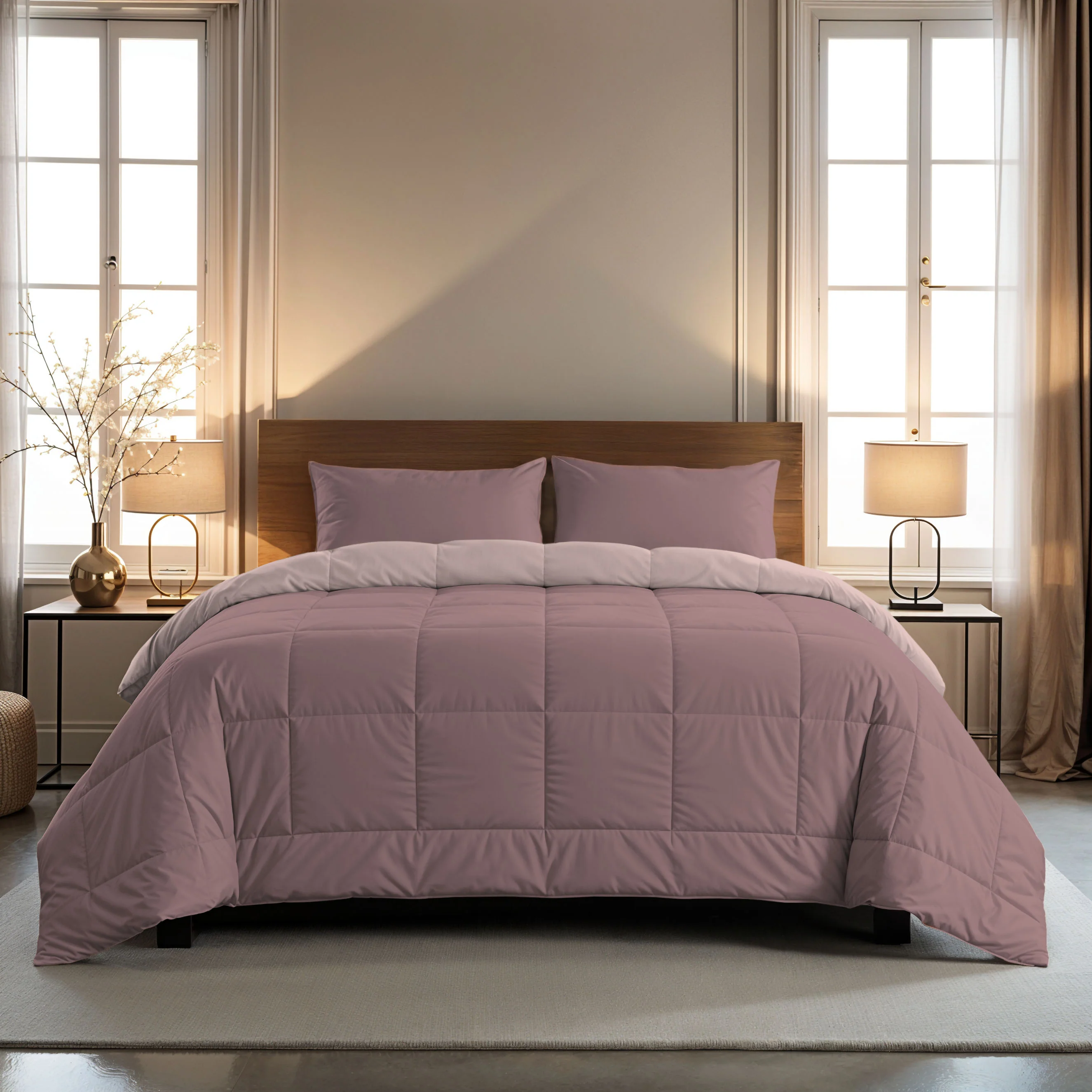 Zelesta Comfort Duo Kussensloop - Oudroze - Image 2