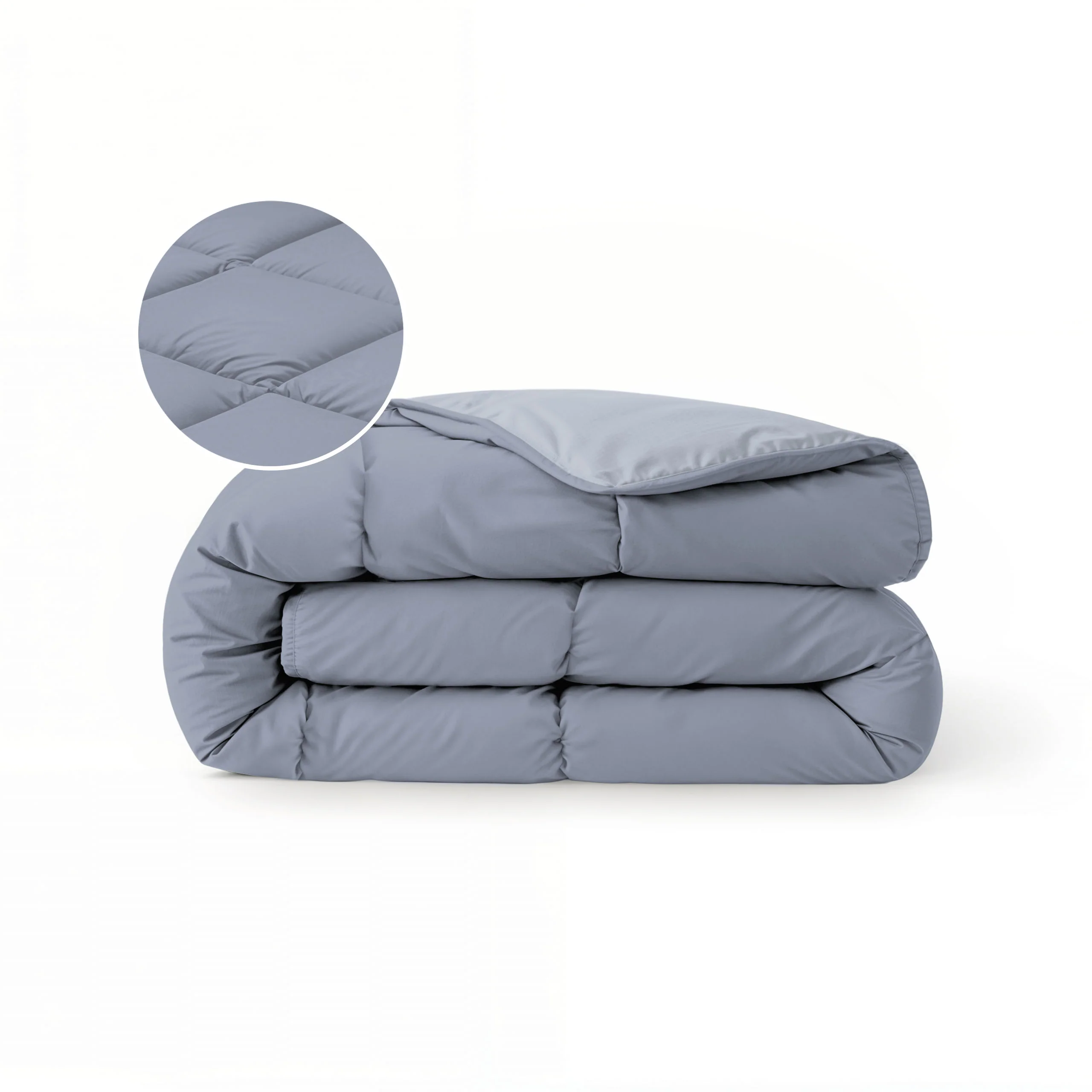 Zelesta Comfort Duo Zomerdekbed - Ijsblauw & Zachtblauw - Image 8