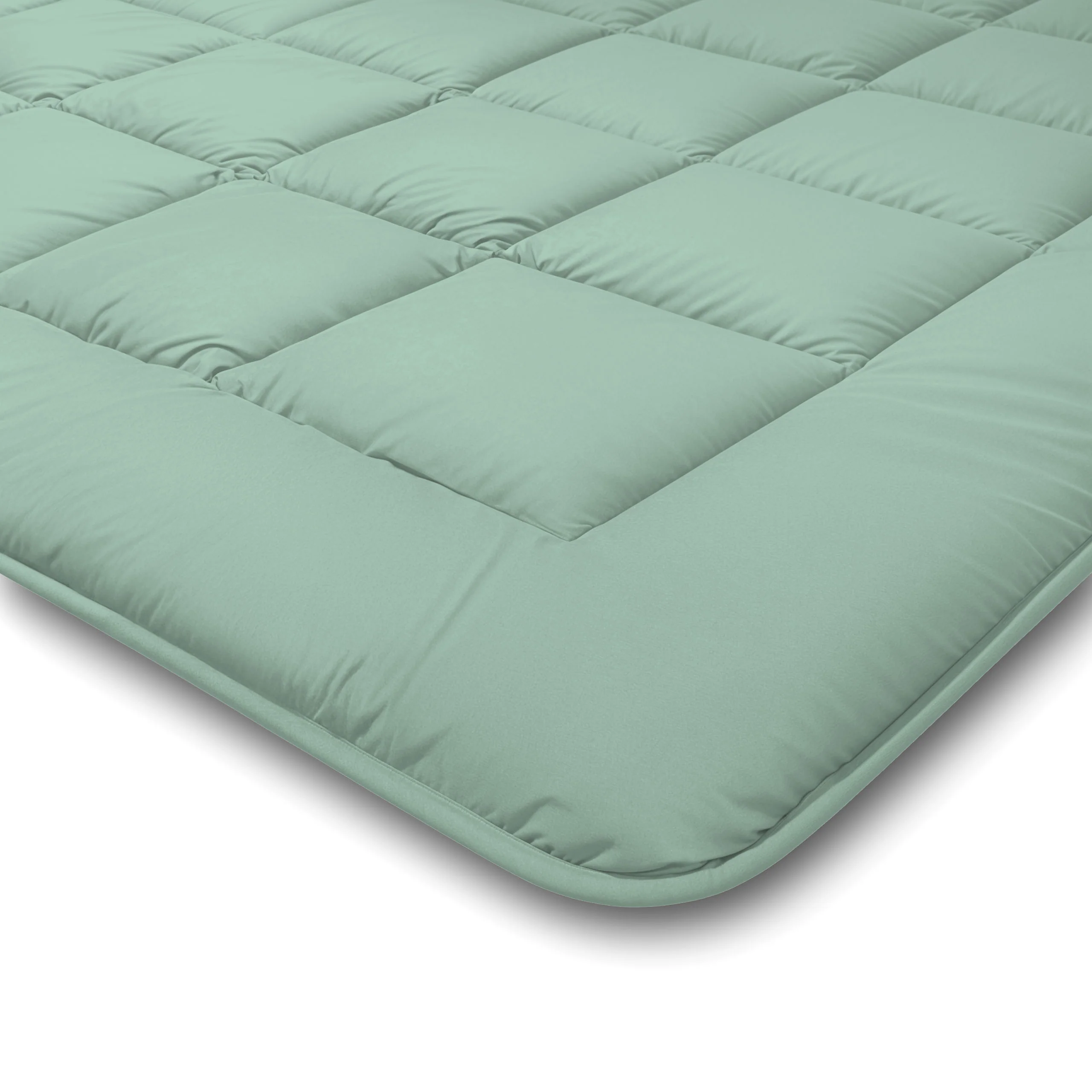 Zelesta Comfort Duo Zomerdekbed - Mintgroen & Lichtgroen - Image 6
