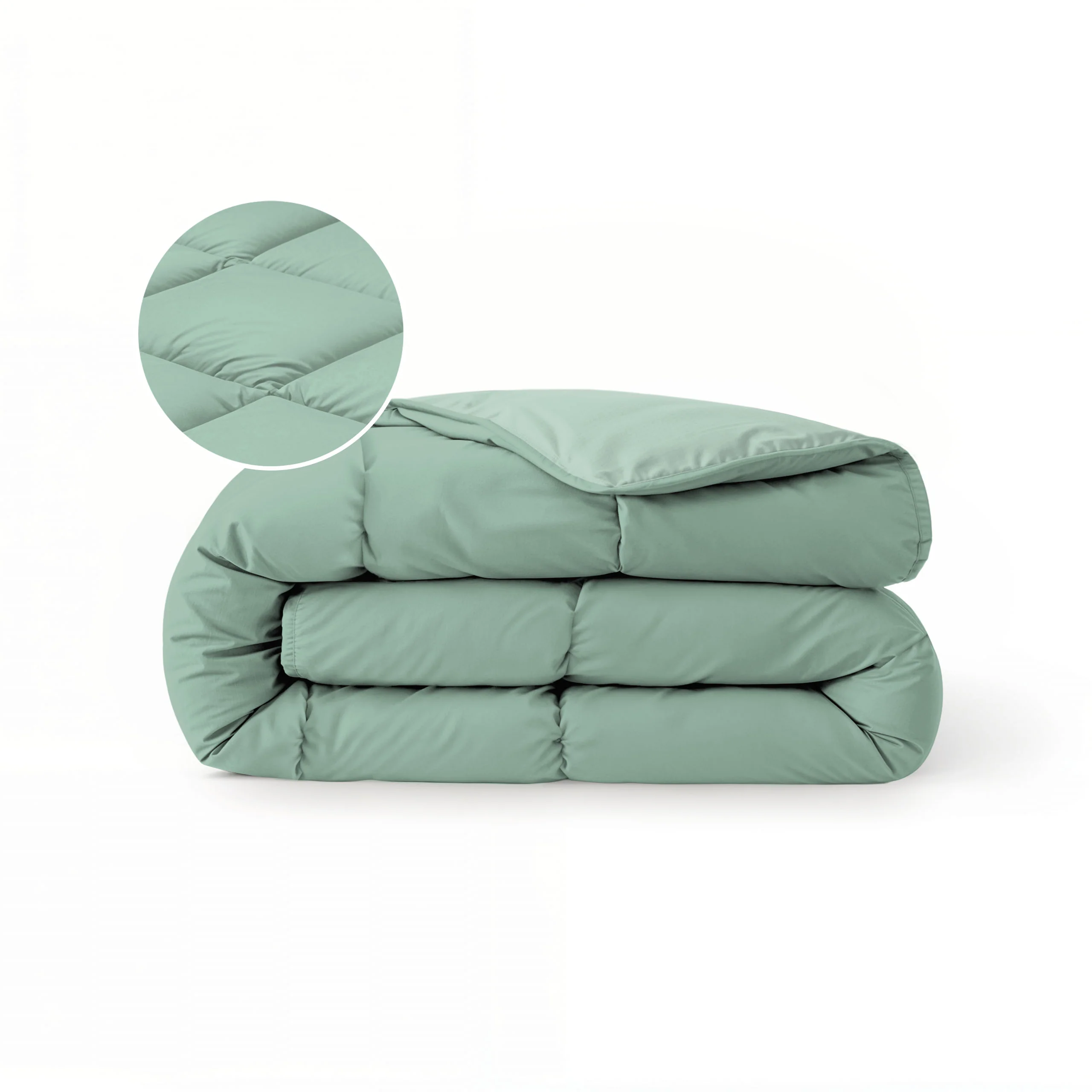 Zelesta Comfort Duo Zomerdekbed - Mintgroen & Lichtgroen - Image 8