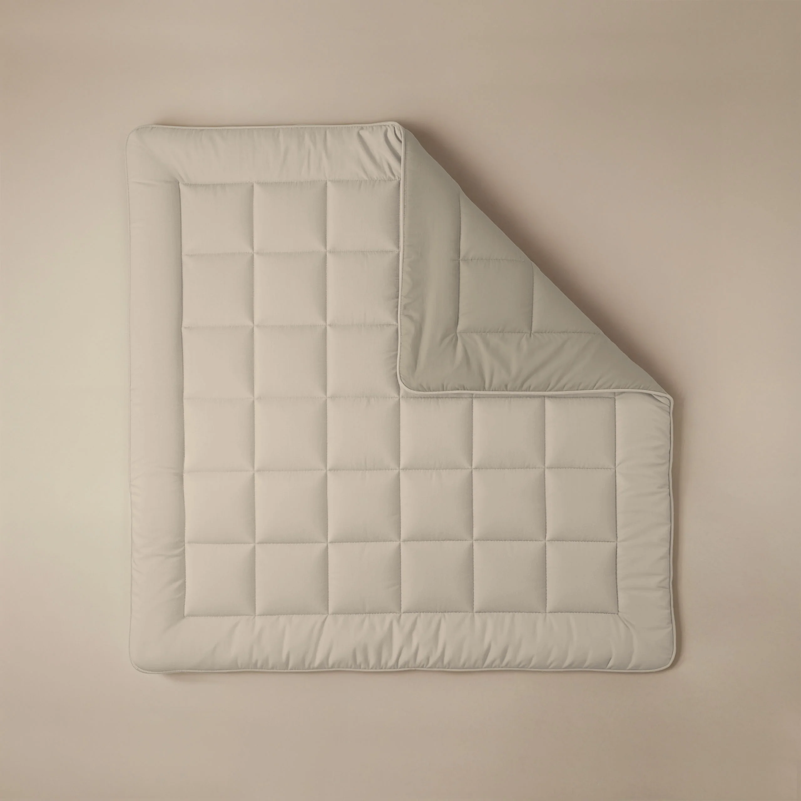 Zelesta Comfort Duo Zomerdekbed - Taupe & Champagne - Image 5