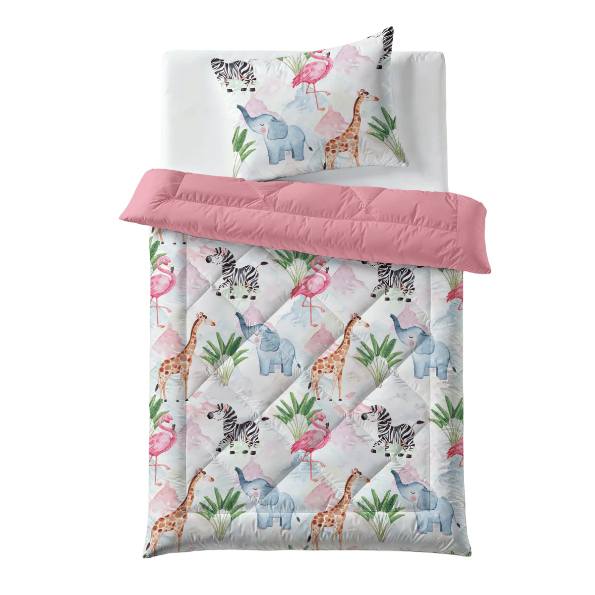 Zelesta Comfort Kids Dekbed - Colourful Animals - Image 3