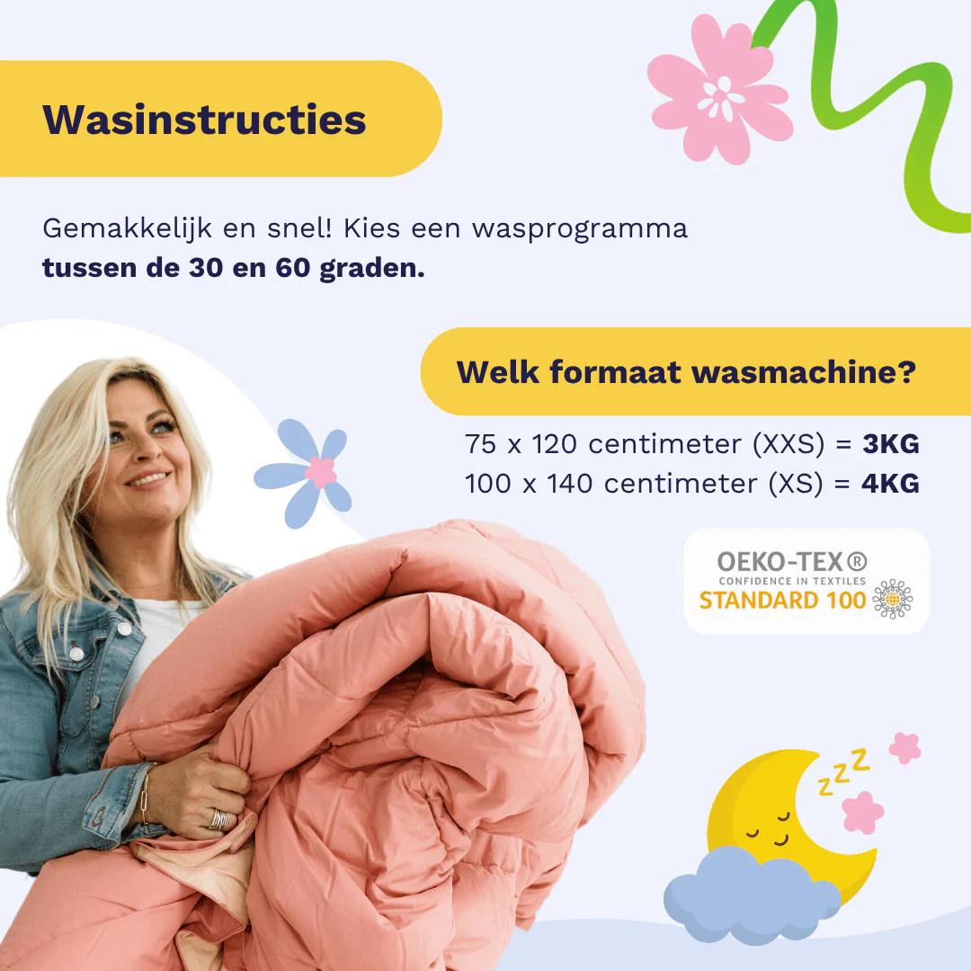 Zelesta Comfort Kids Dekbed - Crème & Olijfgroen - Image 5