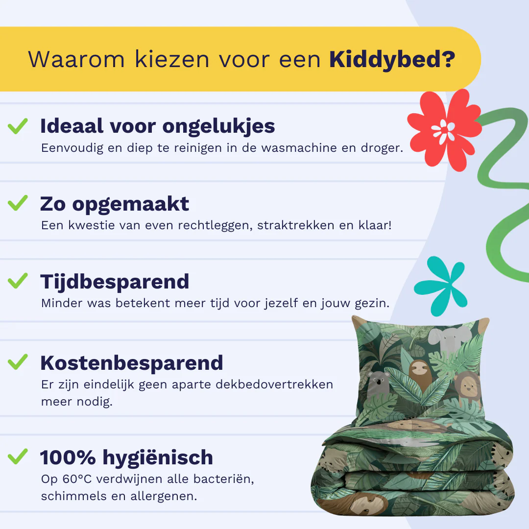 Zelesta Comfort Kids Dekbed - Jungle Fantasy - Image 4