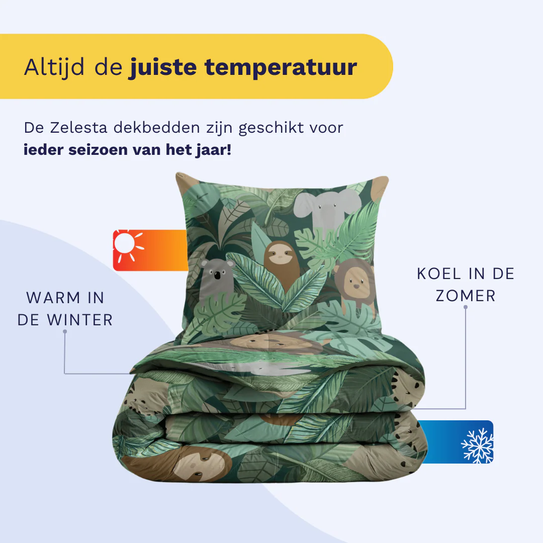 Zelesta Comfort Kids Dekbed - Jungle Fantasy - Image 5