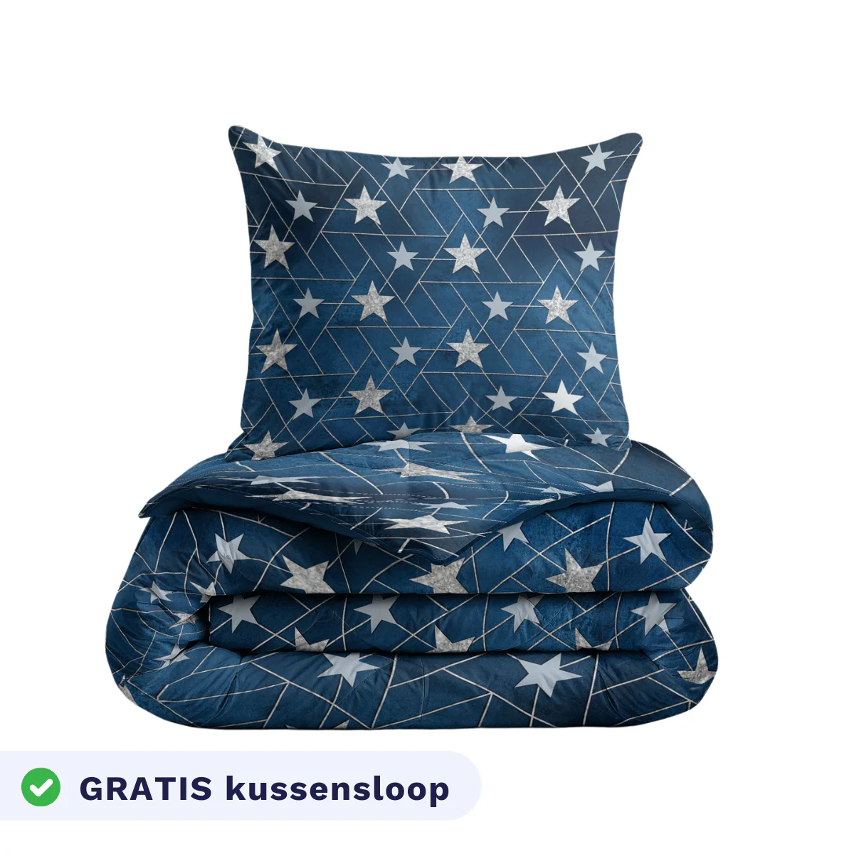 Zelesta Comfort Kids Dekbed - Silver Stars